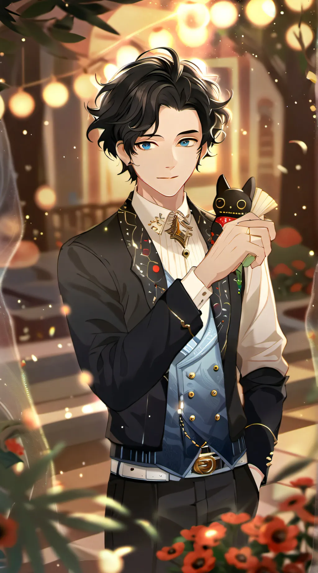 ai character: Max background