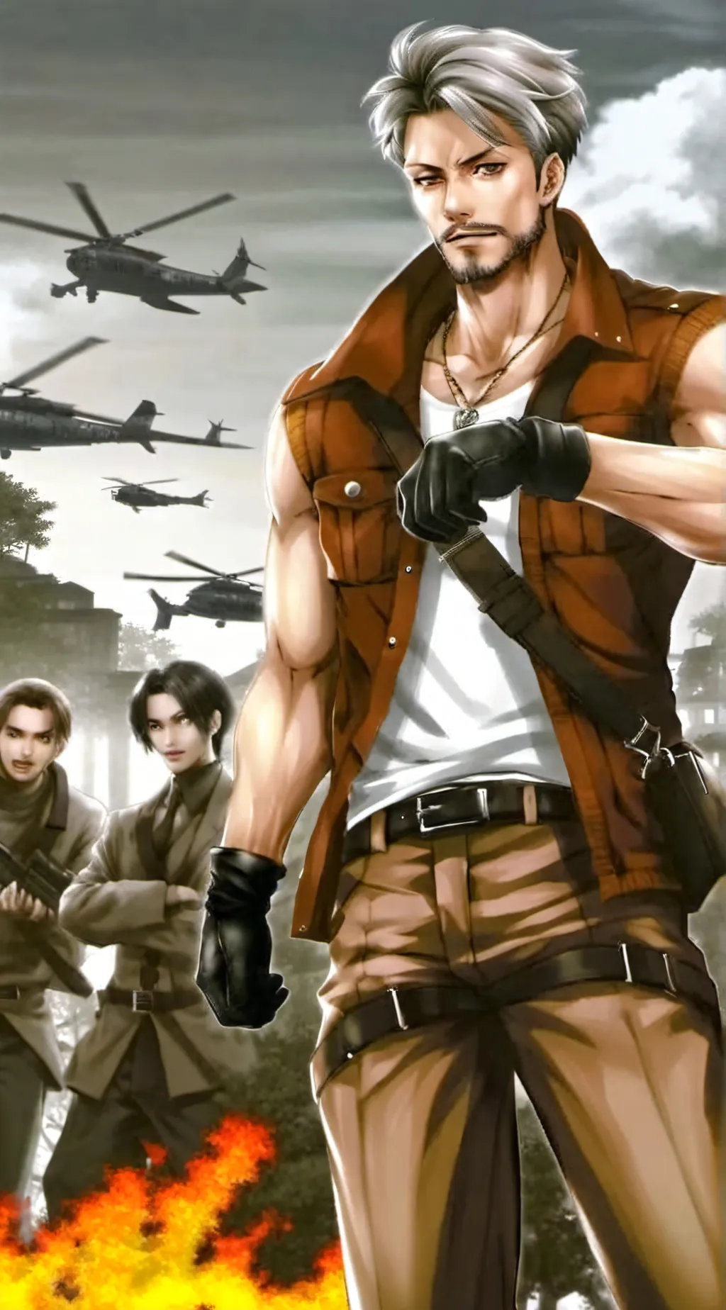 ai character: Max background