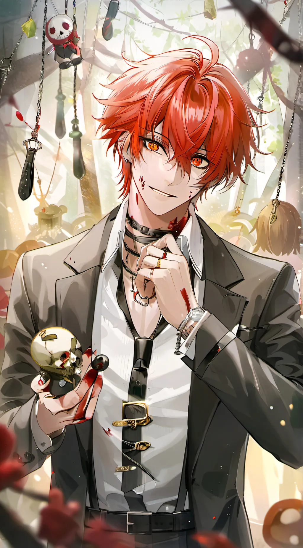 ai character: zen  background