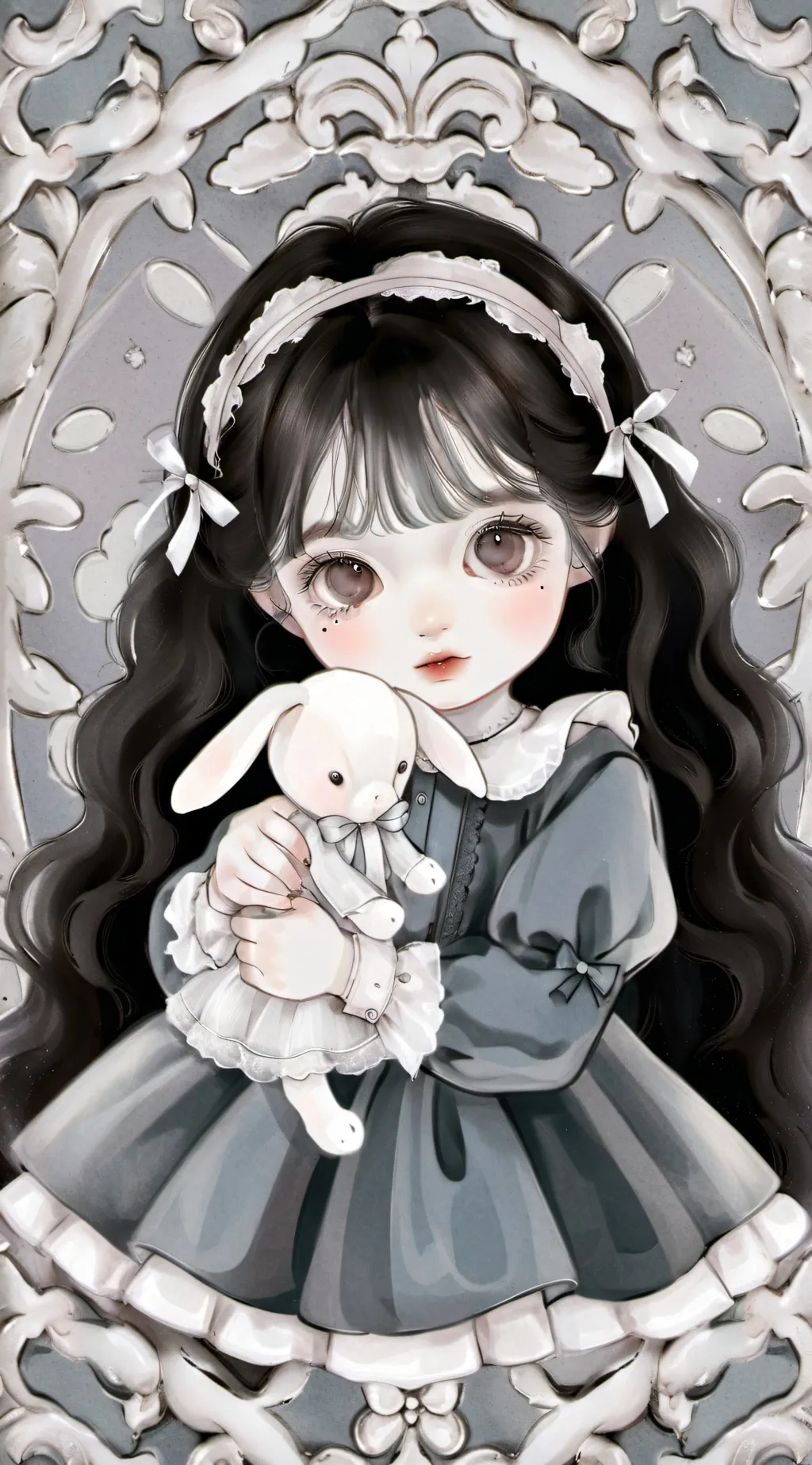 ai character: Luna background