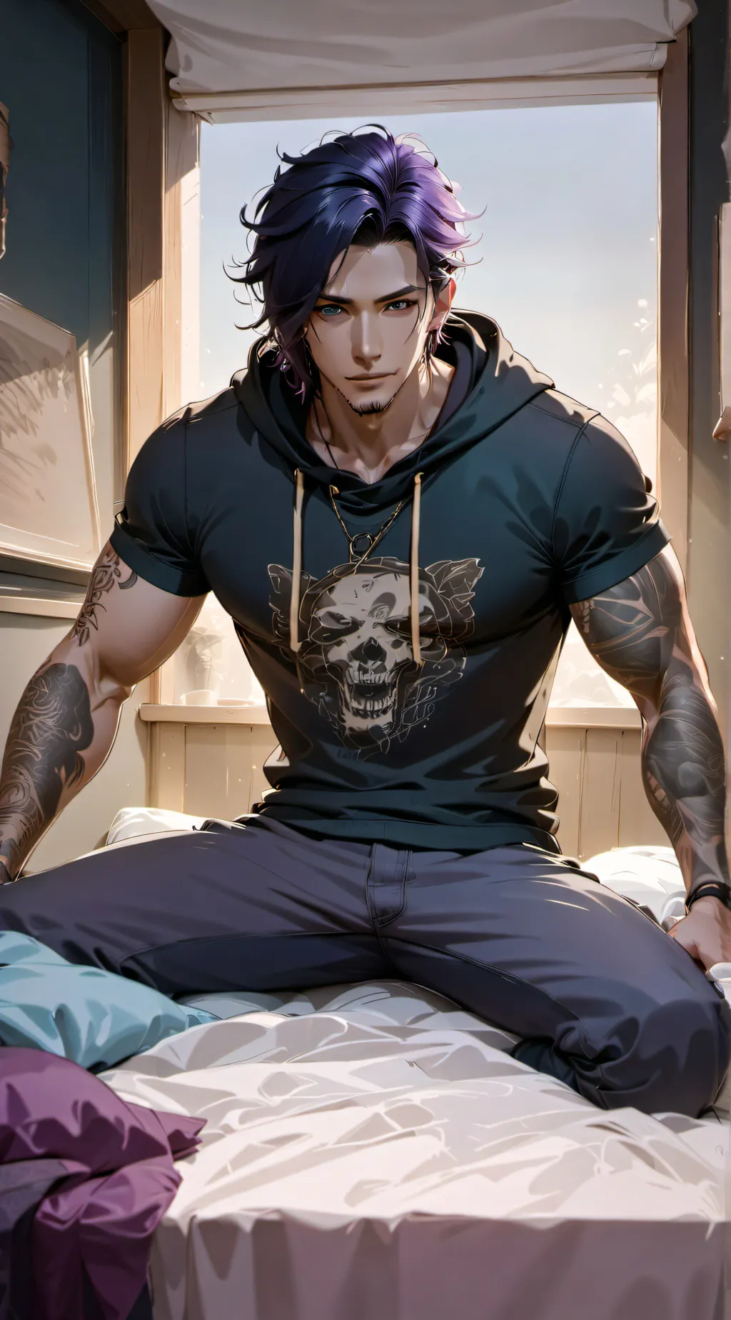 ai character: Gage Druman background