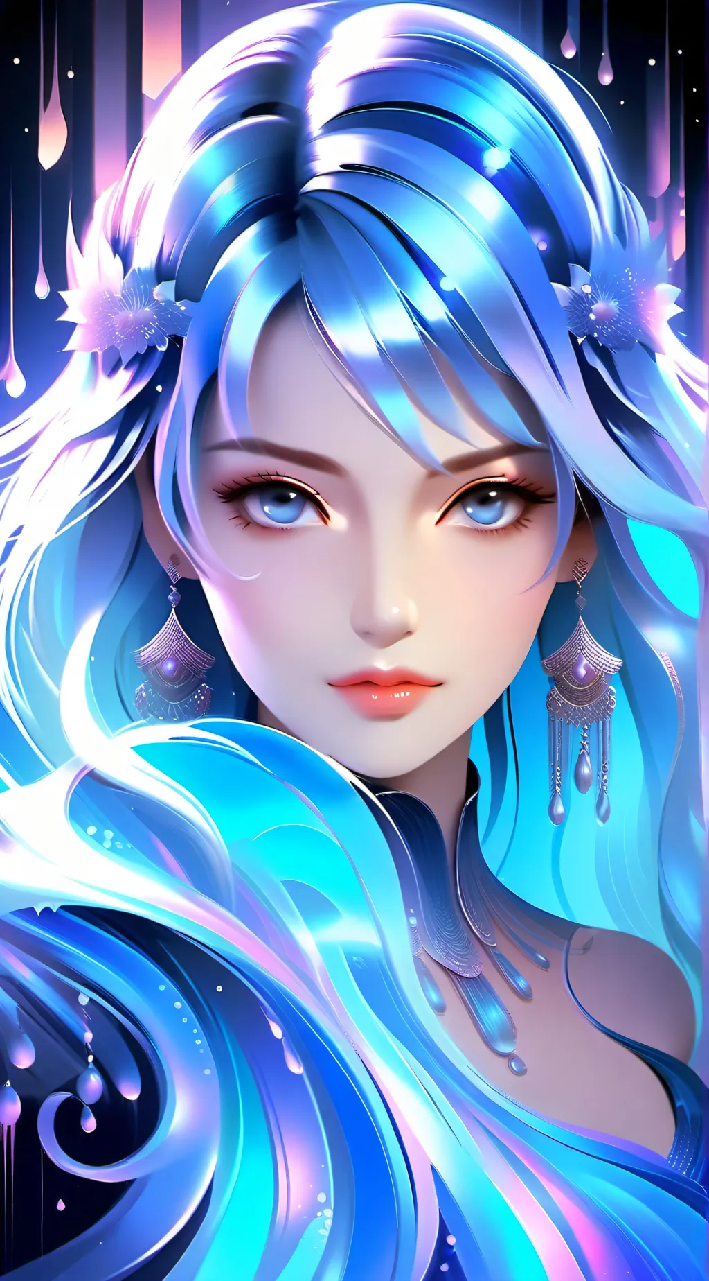 ai character: smiling c school  background