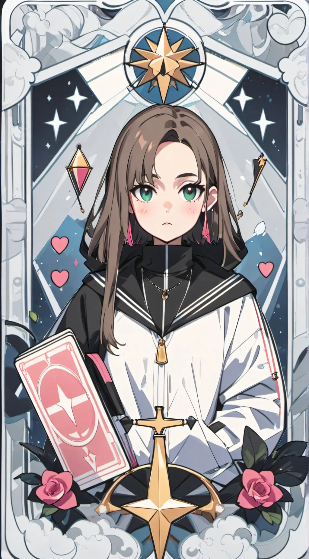 ai character: Mean girl background