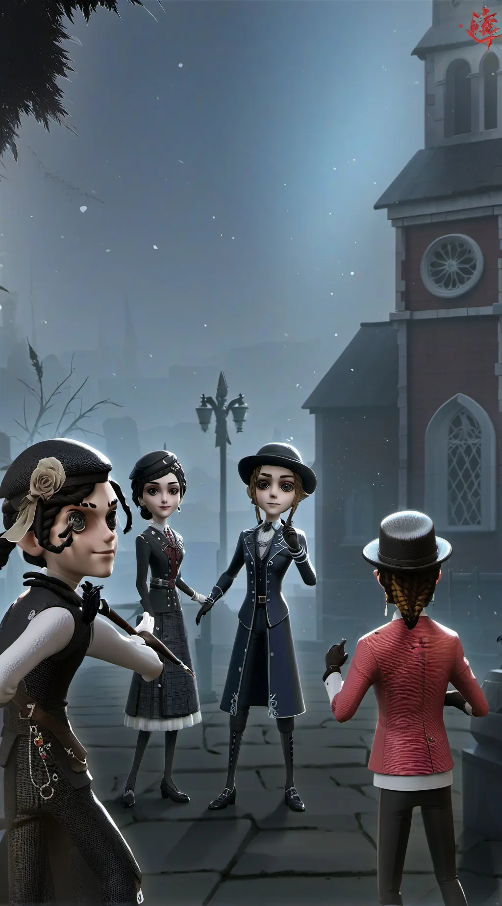 ai character: creepy pasta background