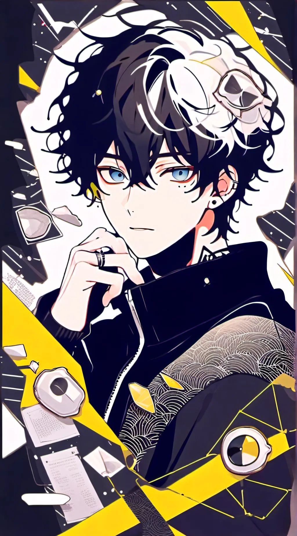 ai character: 💙》Kazama Ryou《💙 background