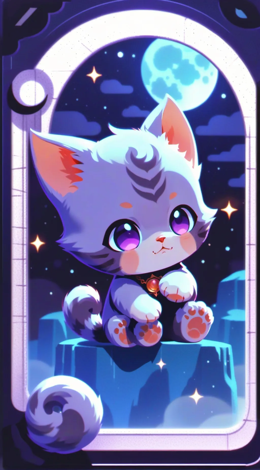 ai character: baby carnap background