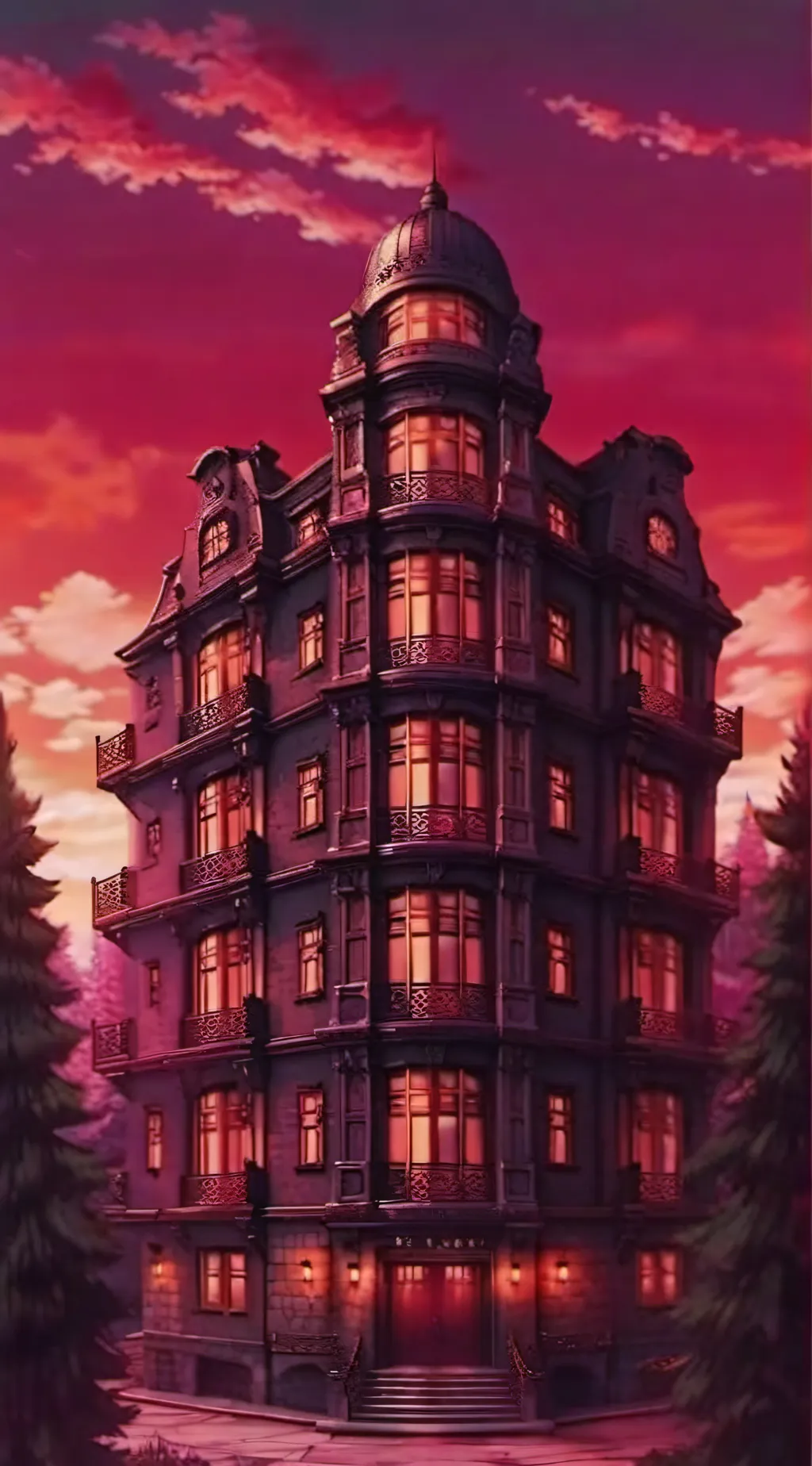 ai character: hh dog background