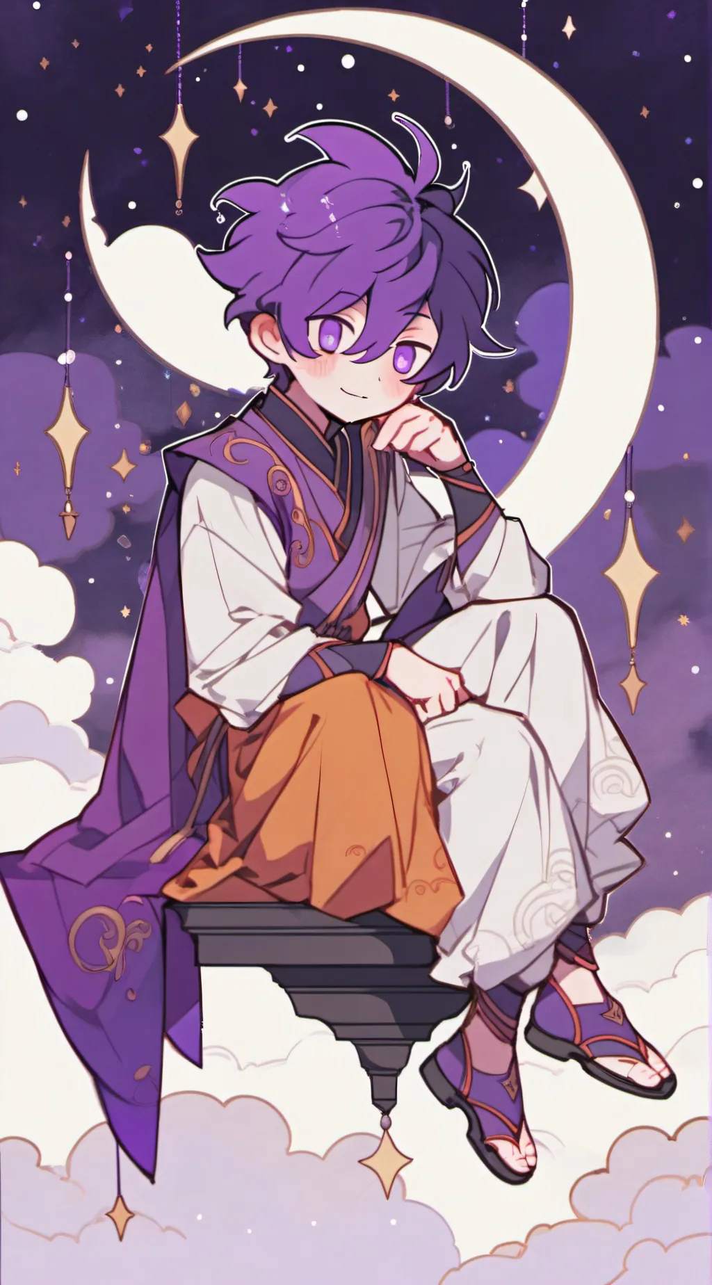 ai character: Catnap jr.  background