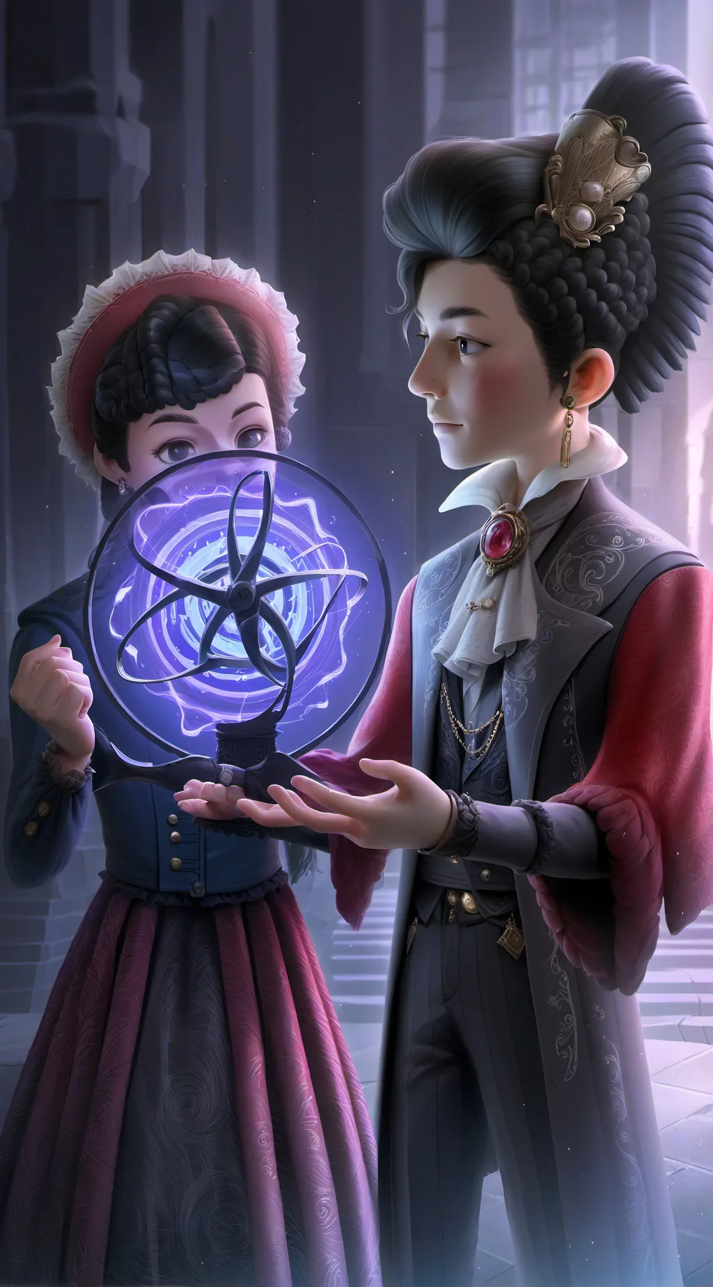 ai character: copycat background