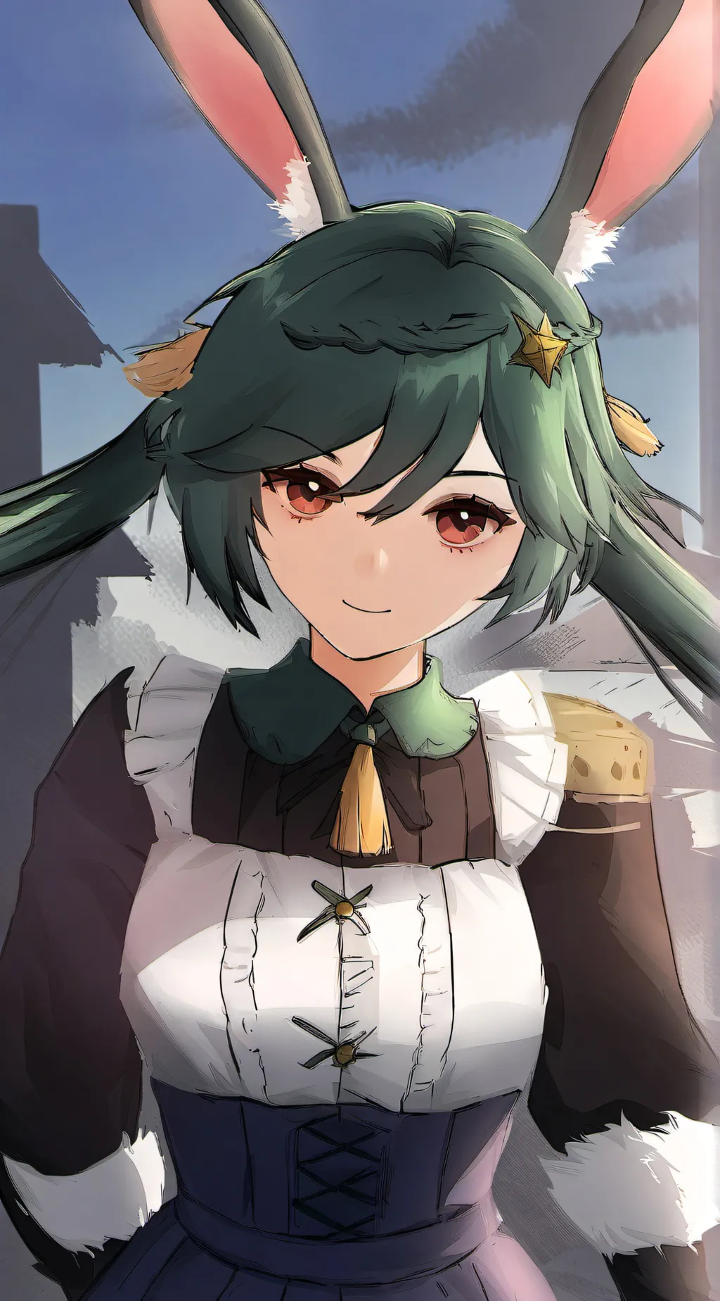 ai character: Hoppy Hopscotch background