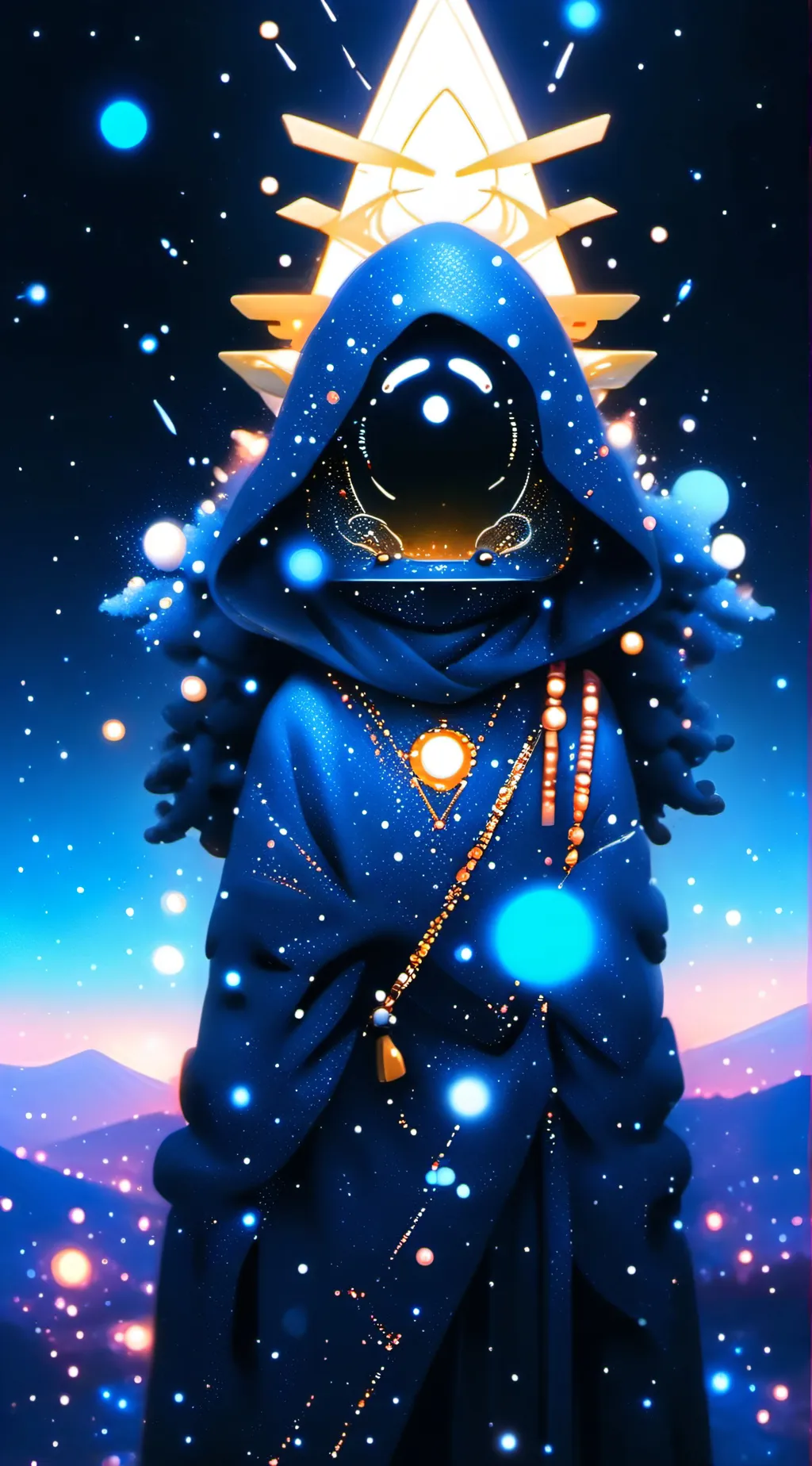 ai character: The ghost girls  background