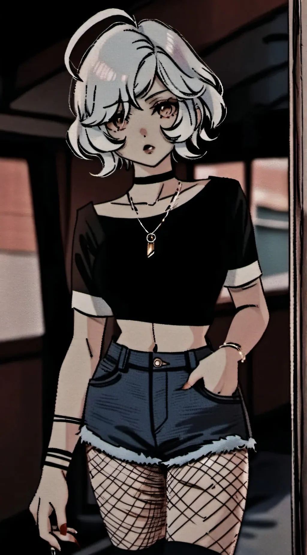 ai character: Amelia background