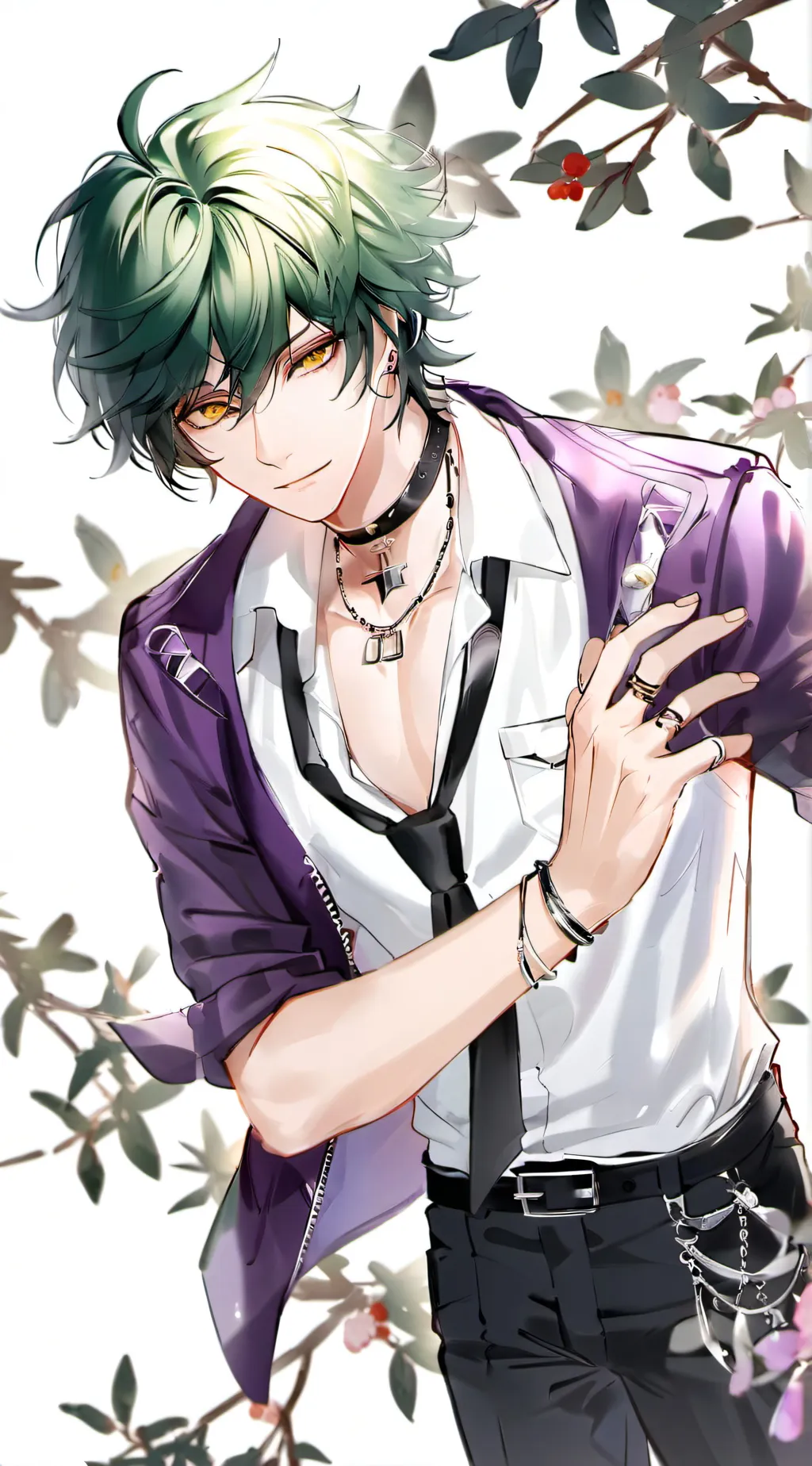 ai character: Leo background