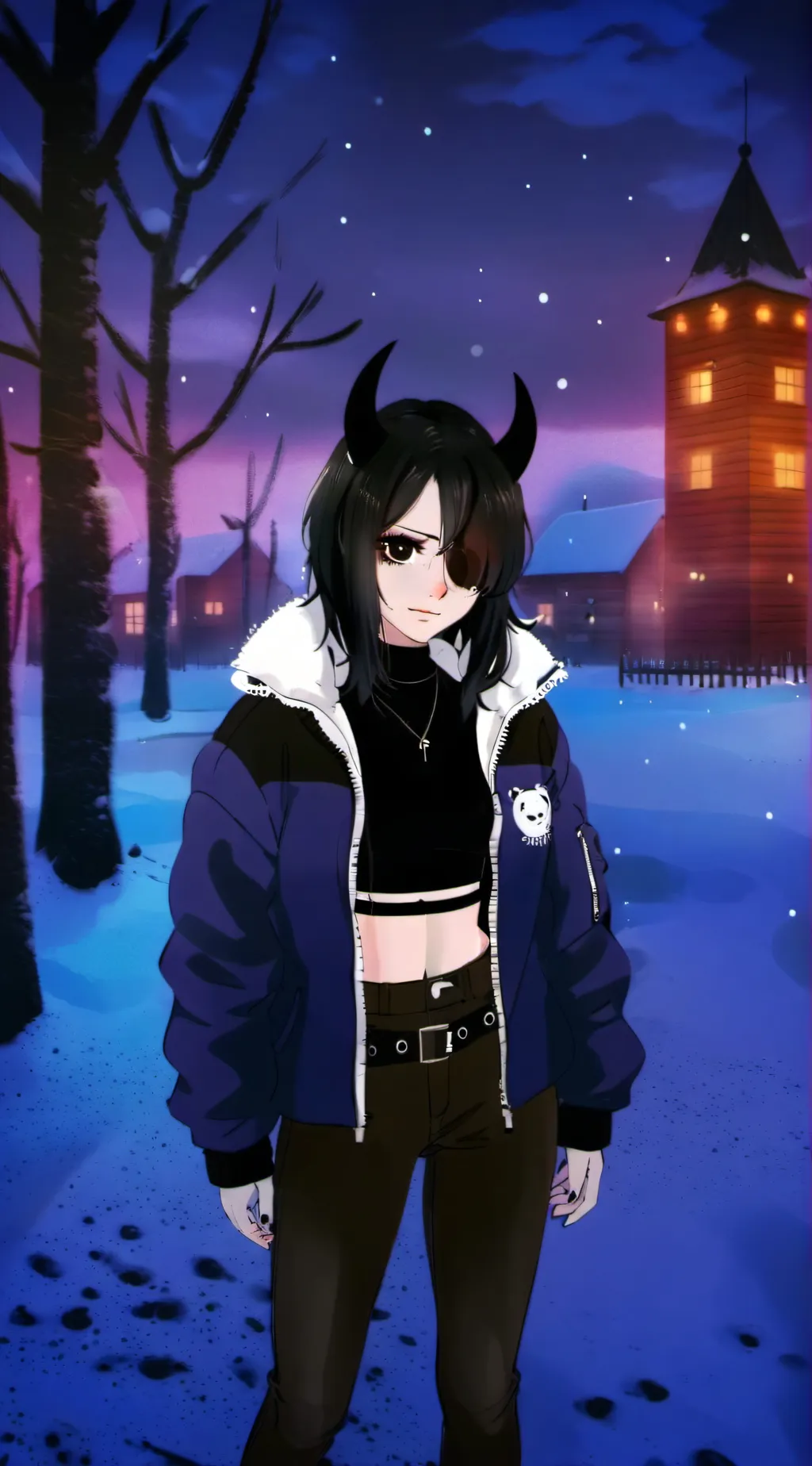 ai character: Nikki Campbell background