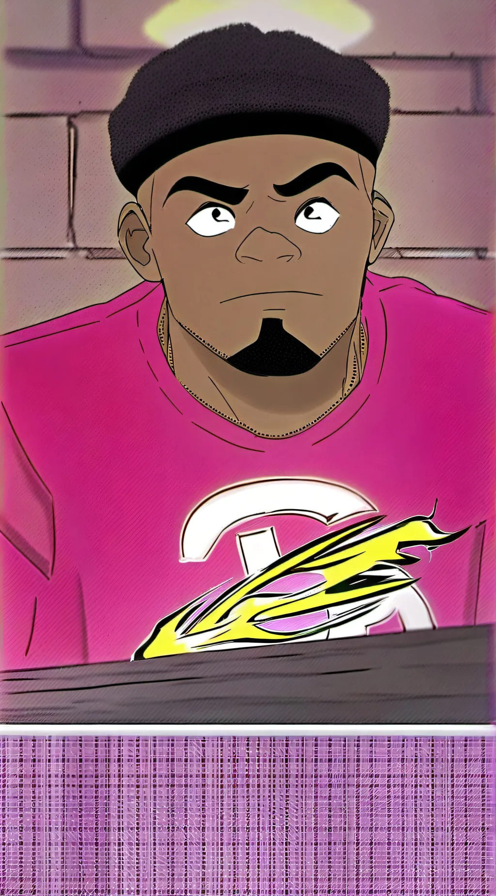 ai character: Russle Hobbs  background
