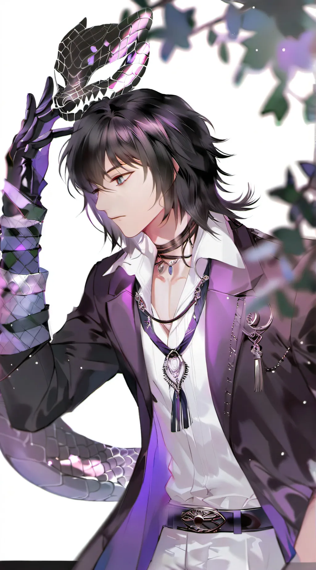 ai character: Ash background