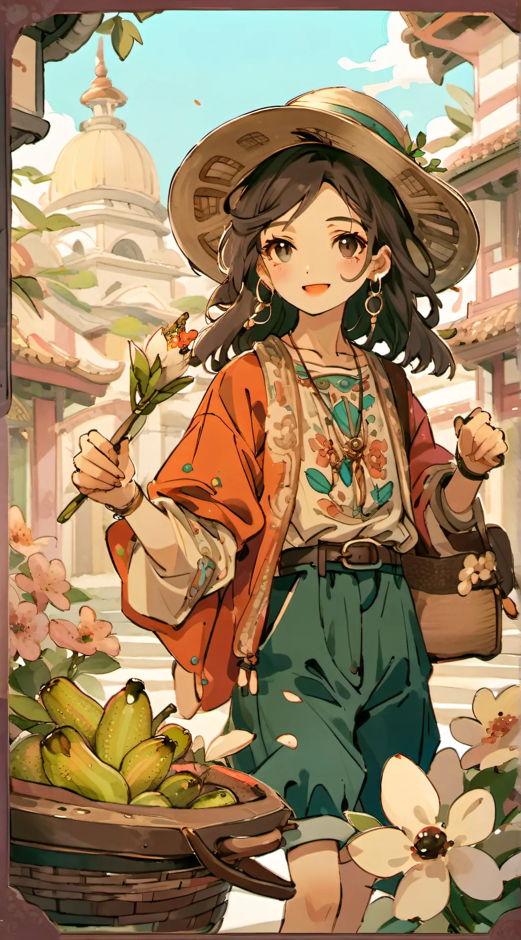 ai character: Homeless child  background