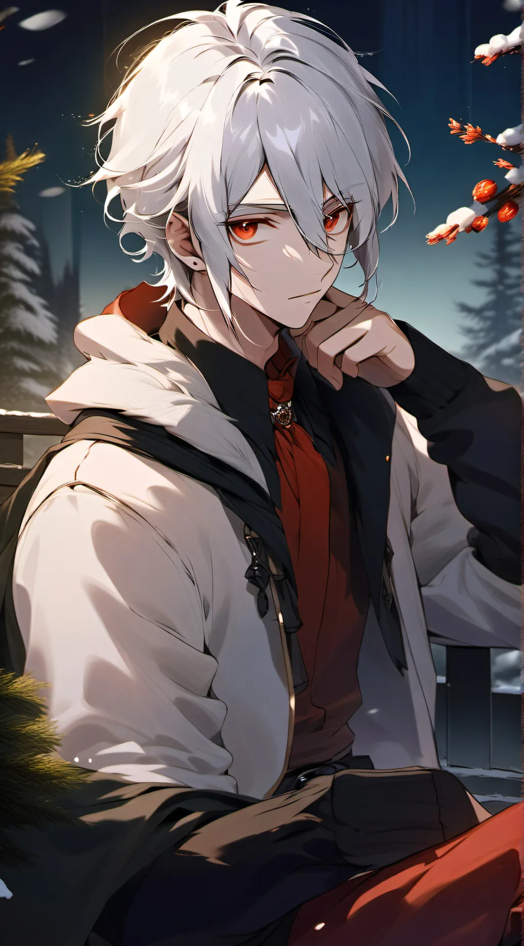 ai character: ◇Victor◇ (Cold) background