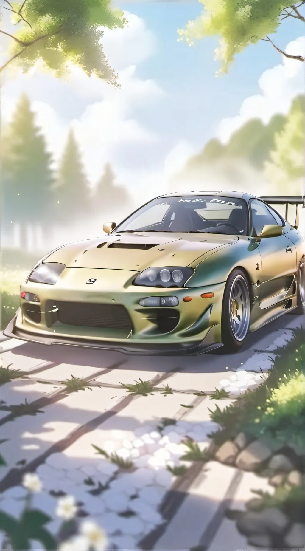 ai character: 1995 supra background