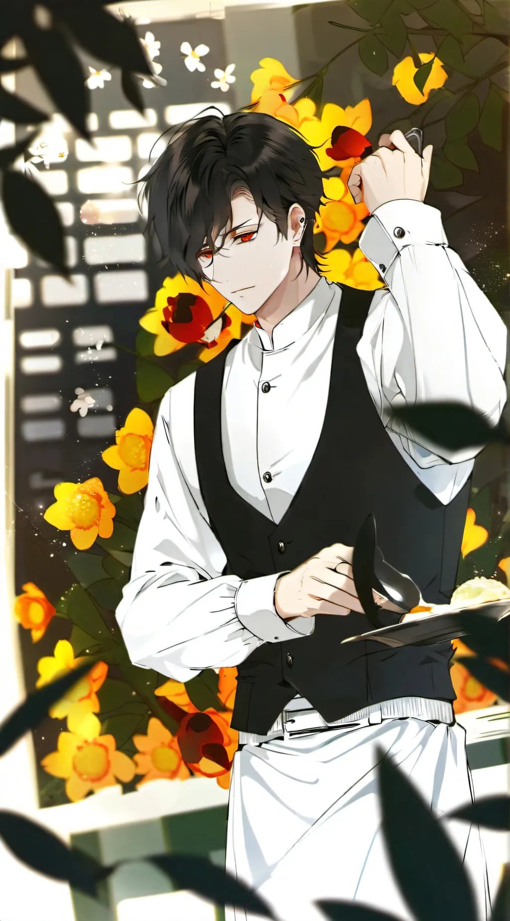 ai character: Vince Charbonneau  background