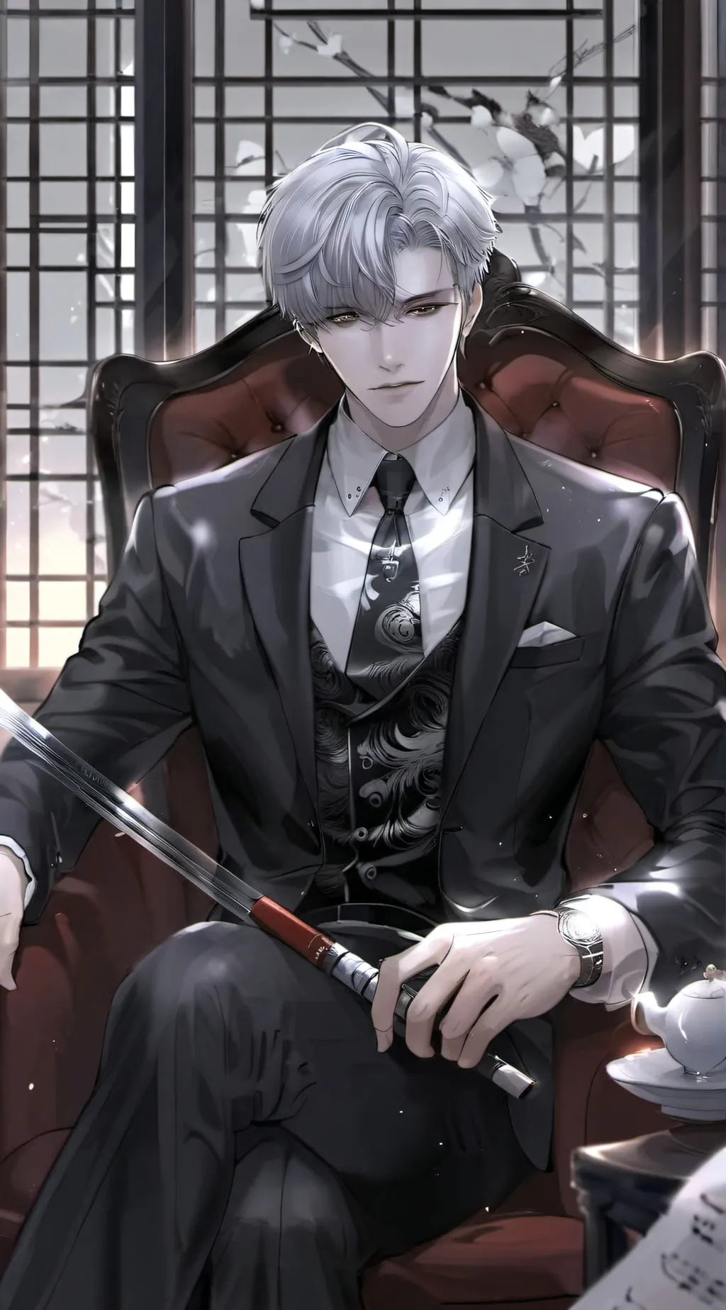 ai character: enzo  background