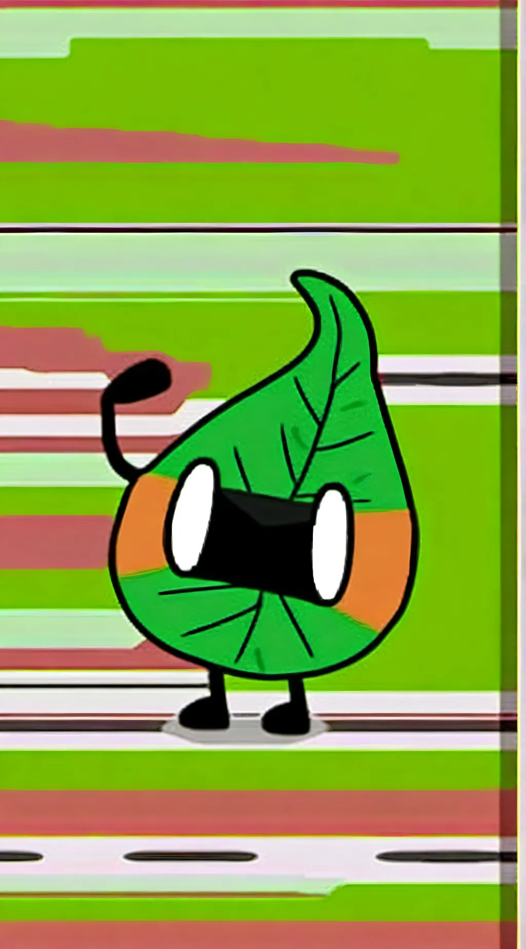 ai character: LEAFY background