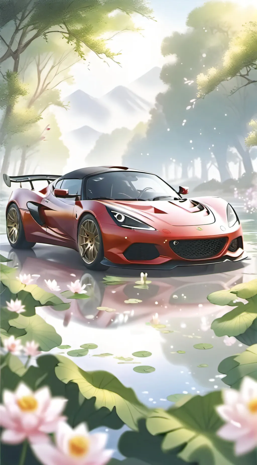 ai character: 2020 lotus background