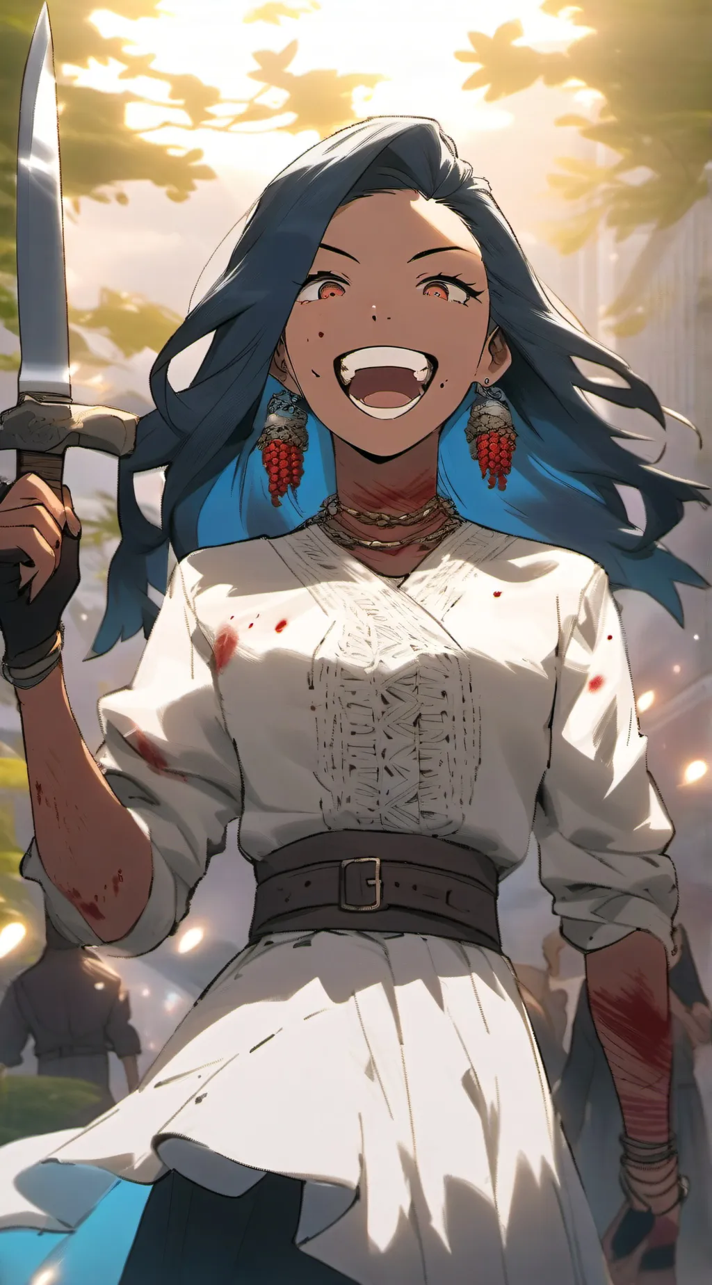 ai character: Kourtney Hunt background