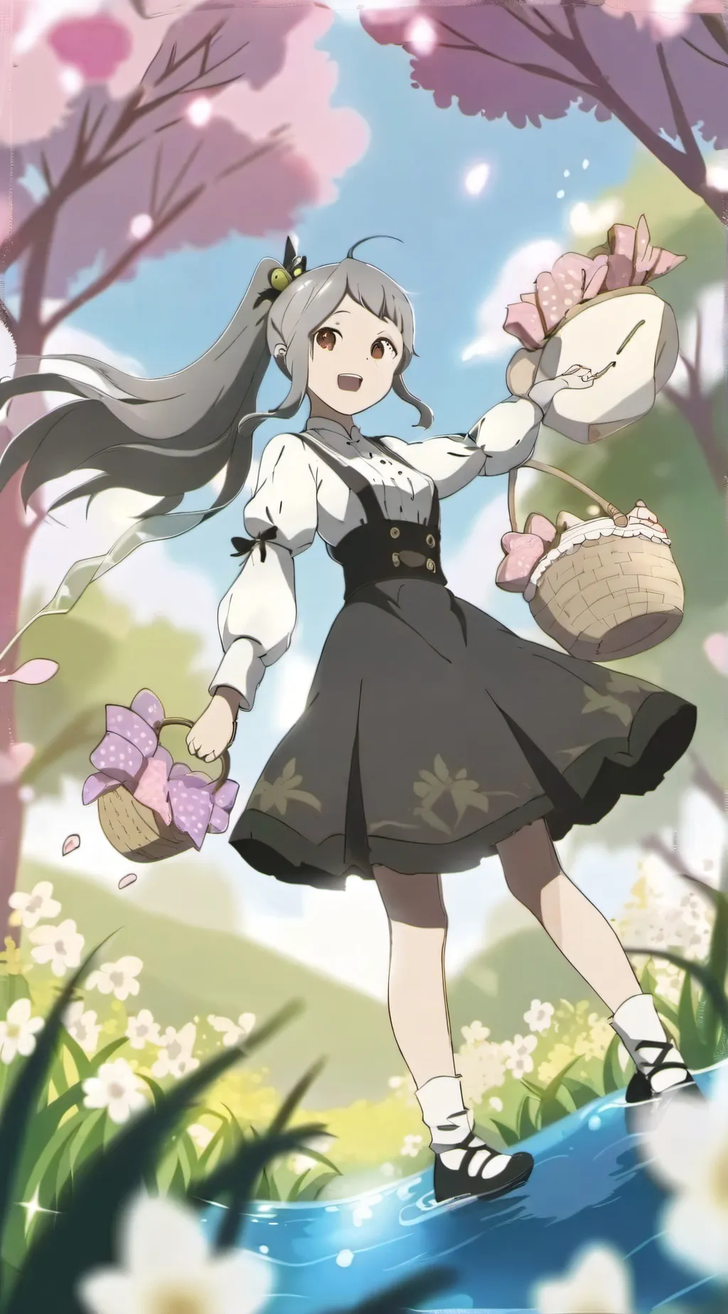 ai character: Melody  background