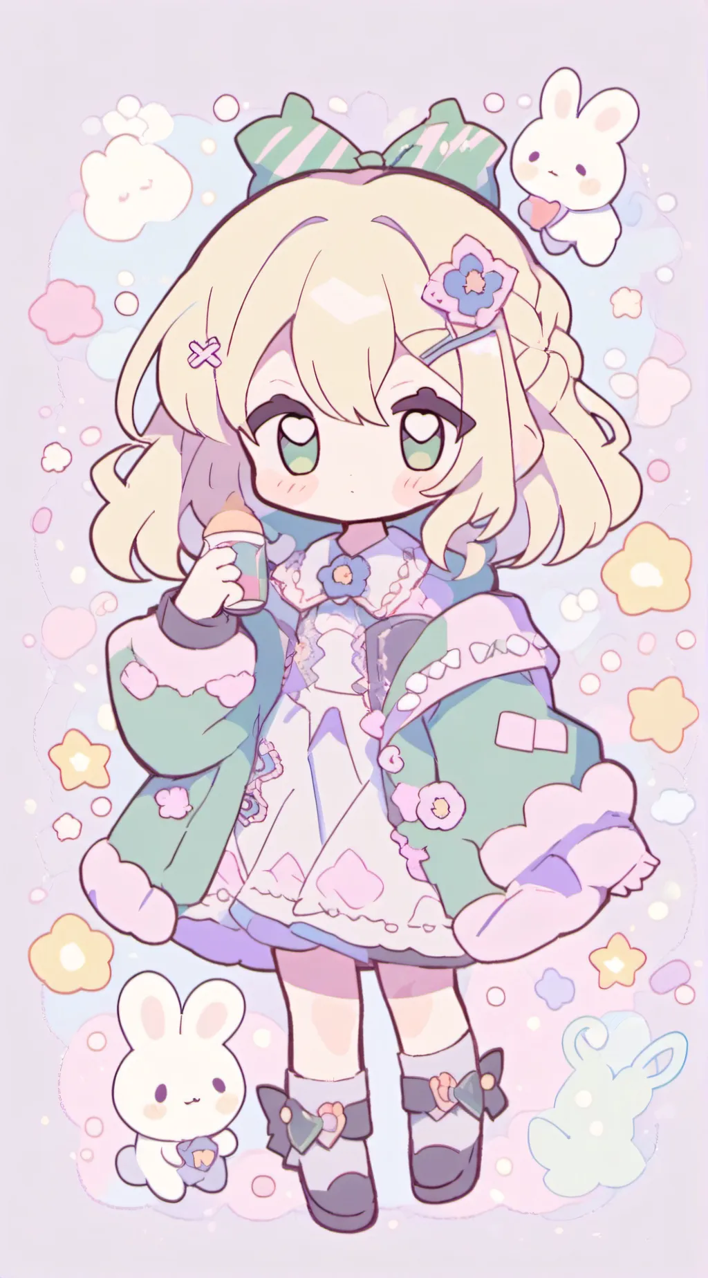 ai character: charleigh background