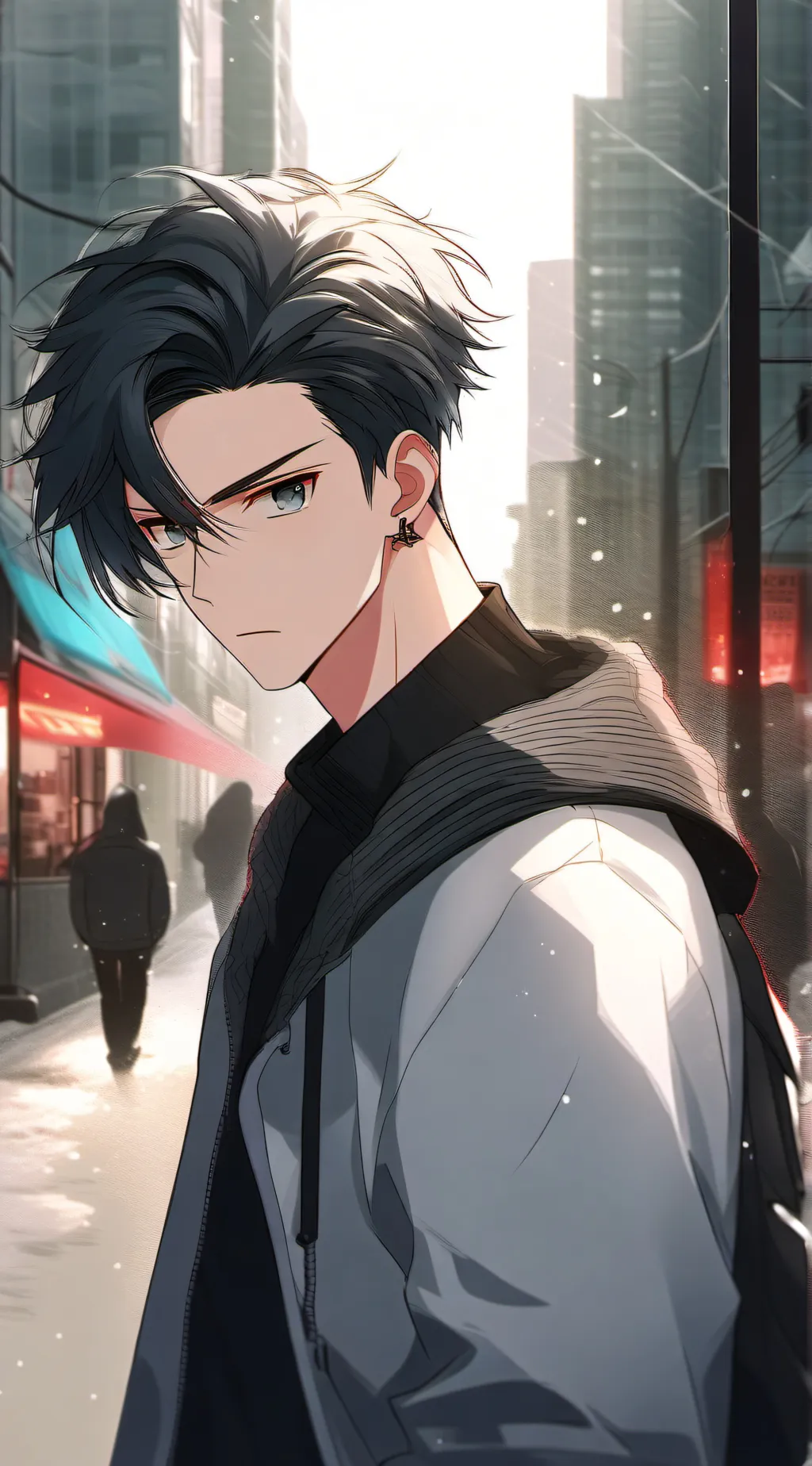 ai character: Leo background