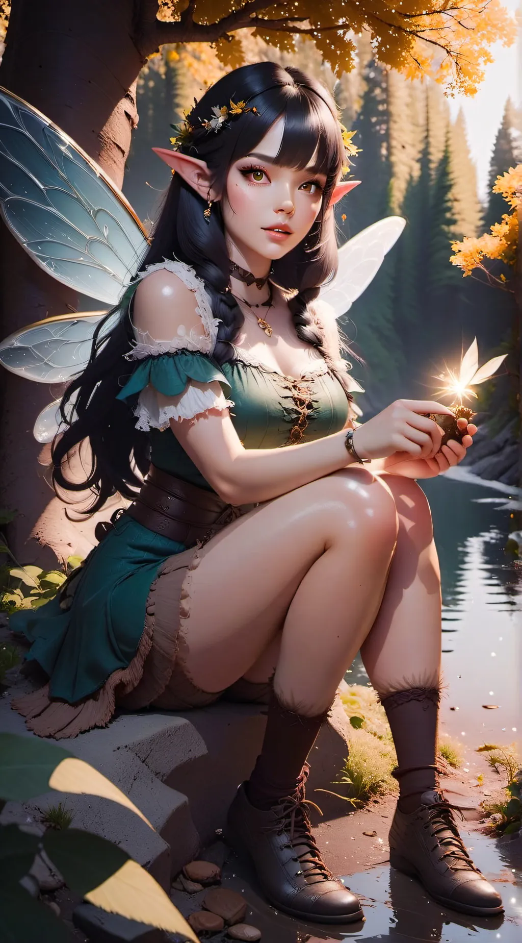 ai character: Susie The Fairy ⭐ background