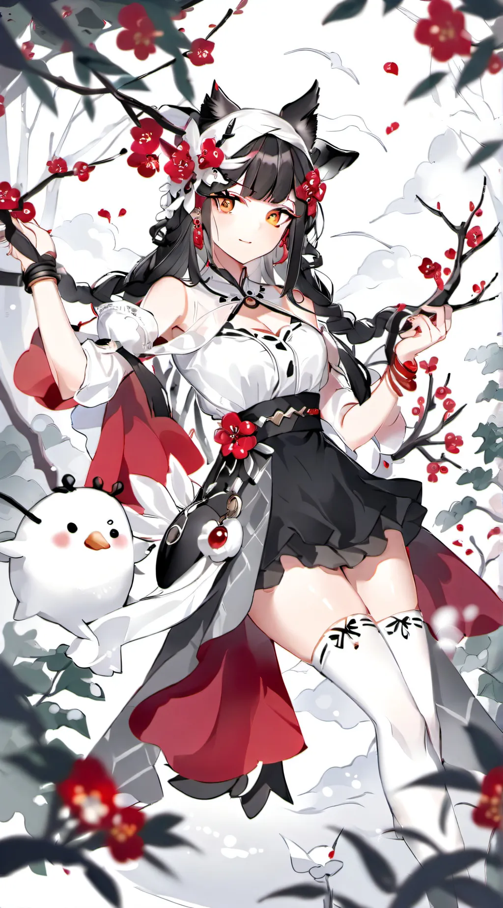 ai character: MHA party background