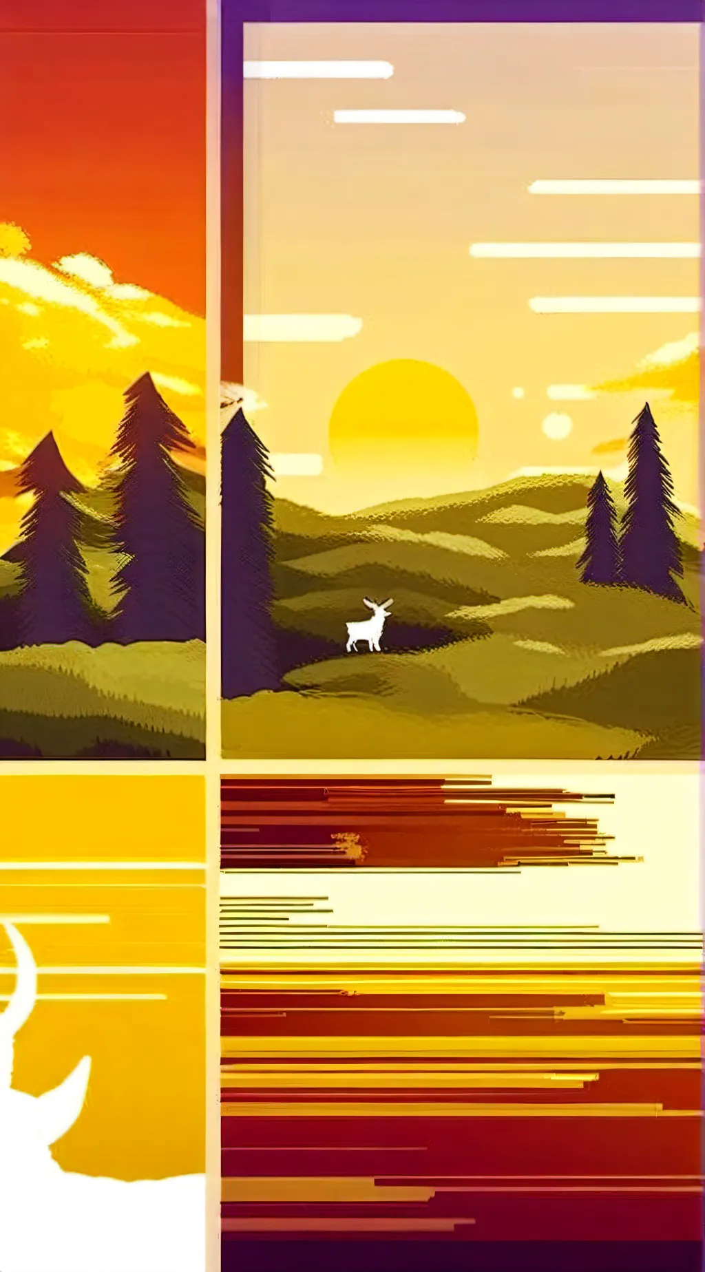 ai character: MHA X UNDERTALE background