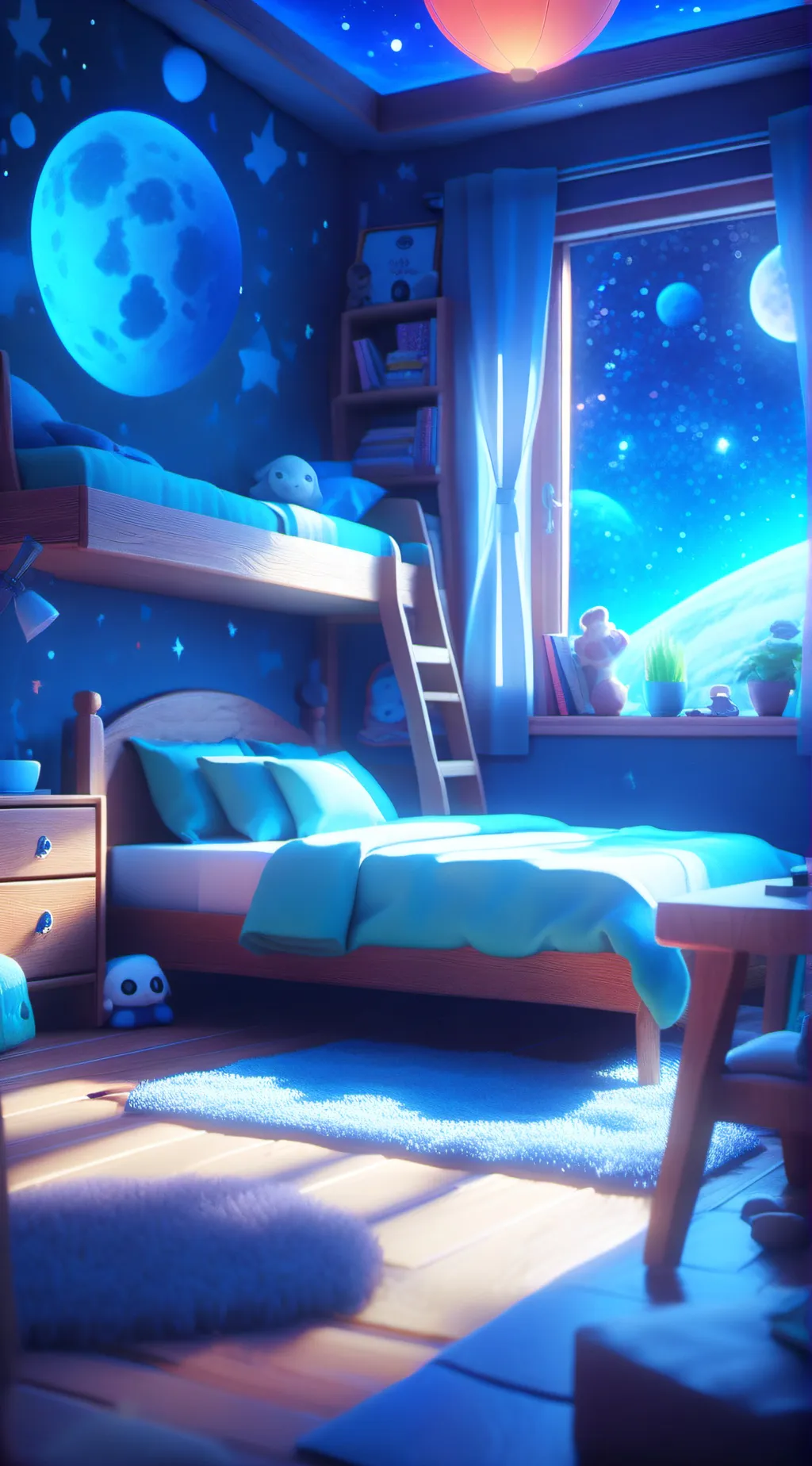 ai character: MHA Sleepover  background