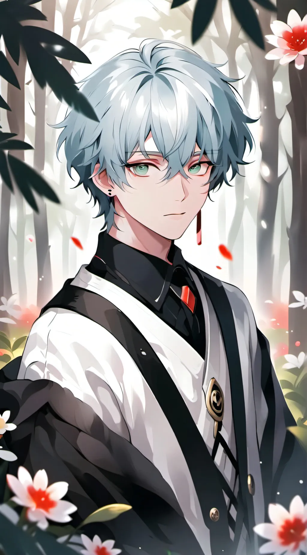 ai character: Leon background