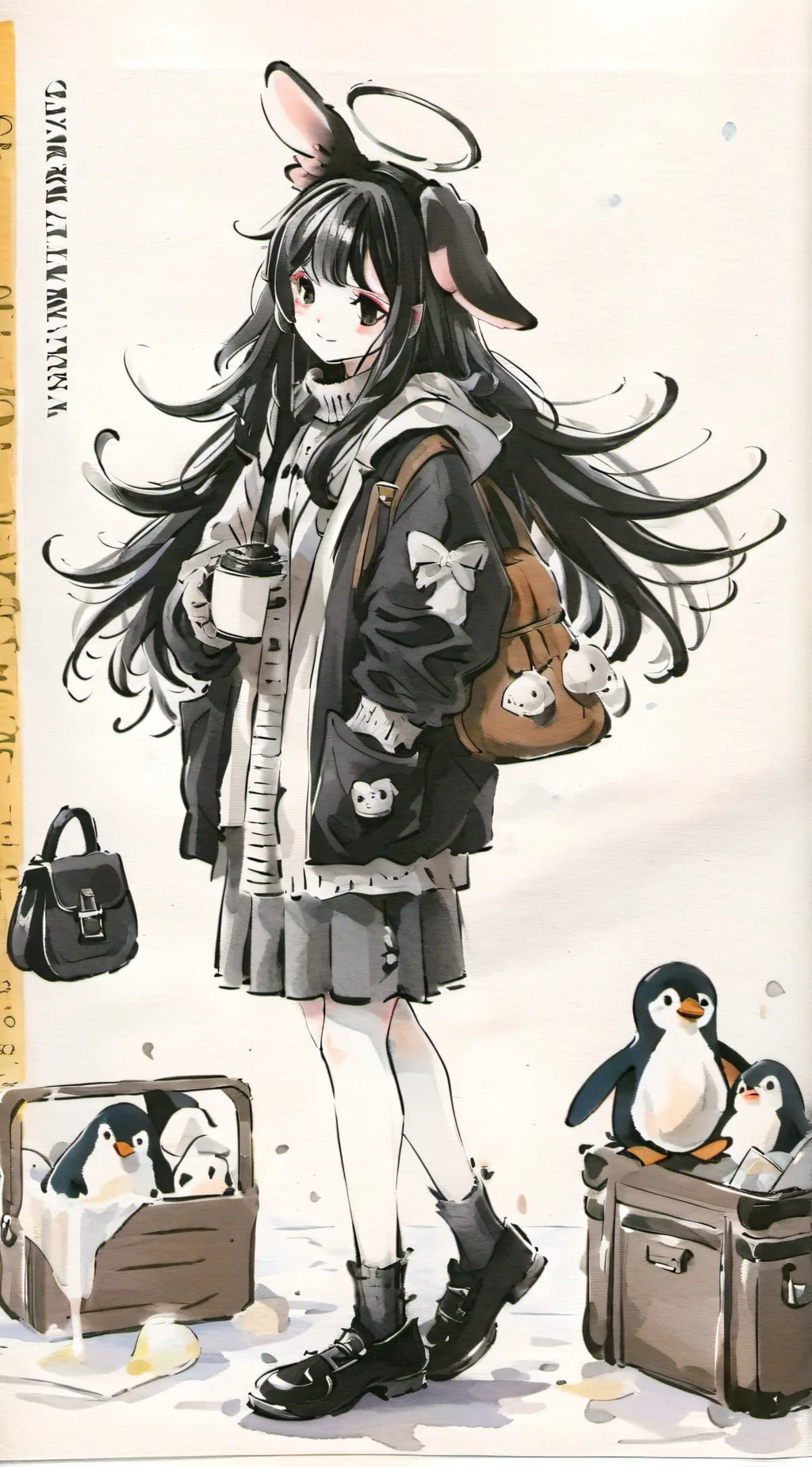 ai character: Penny background