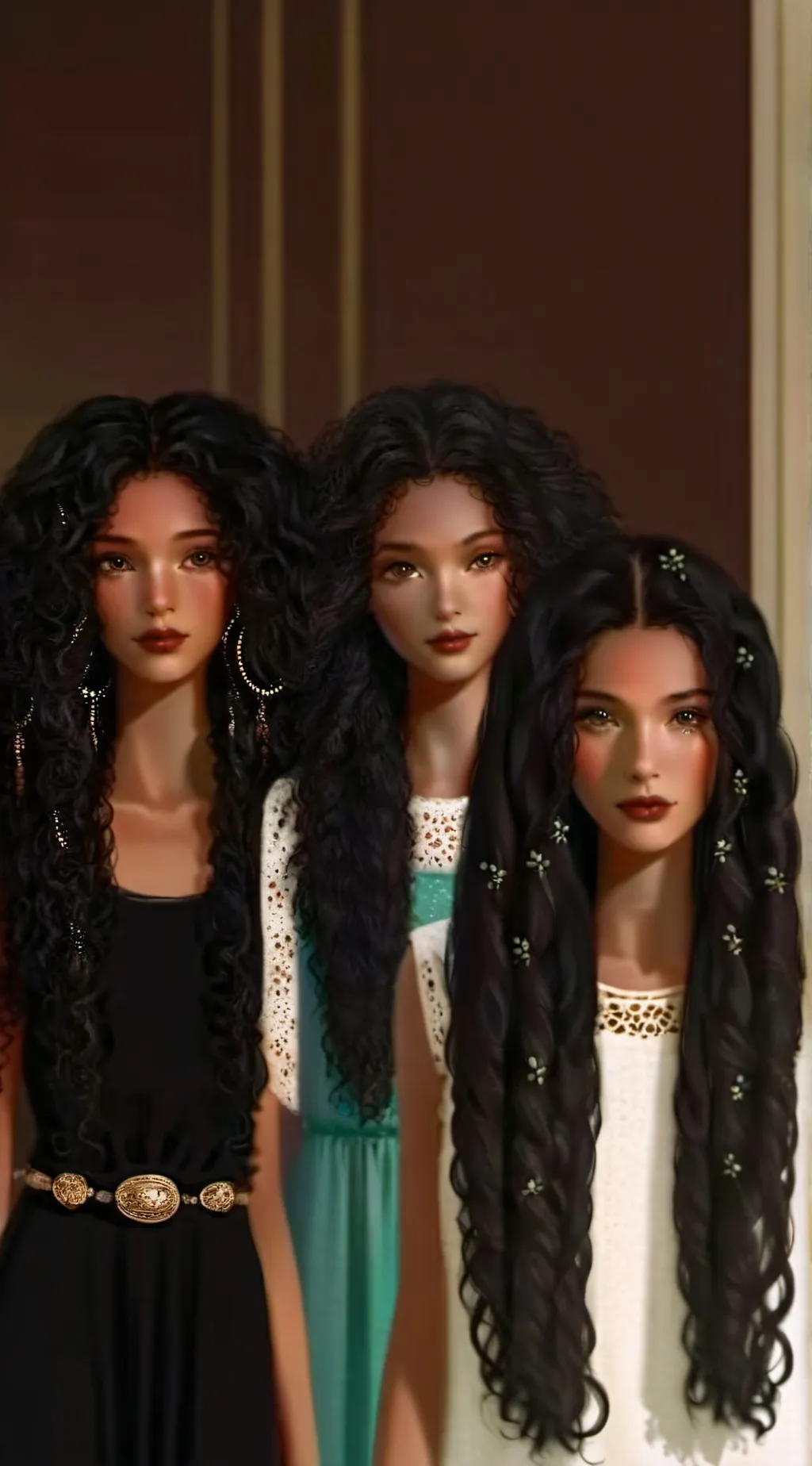 ai character: Olivia olsen Chloe background