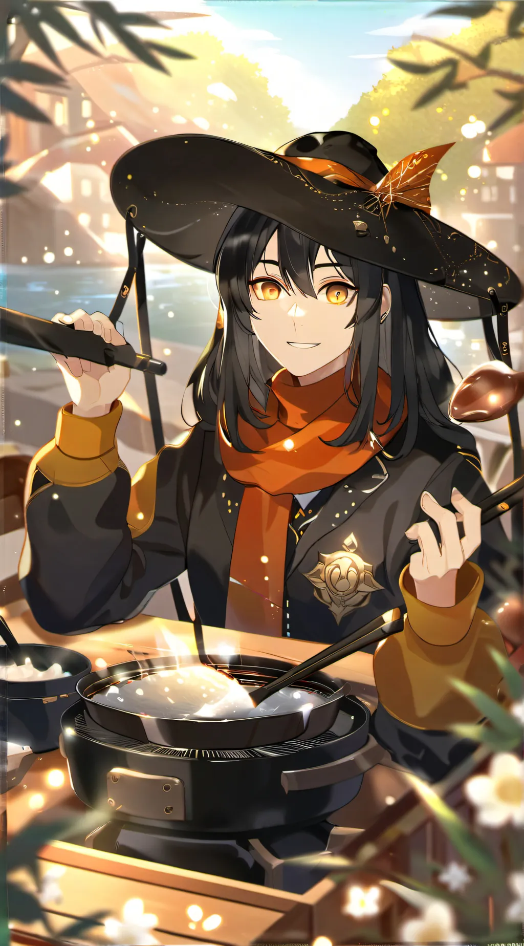 ai character: make pictures! background