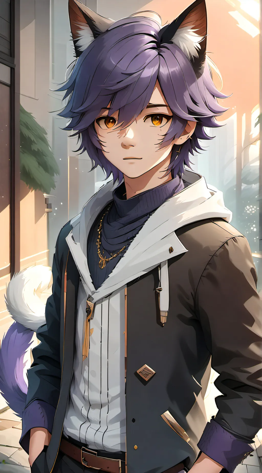 ai character: Catnap background