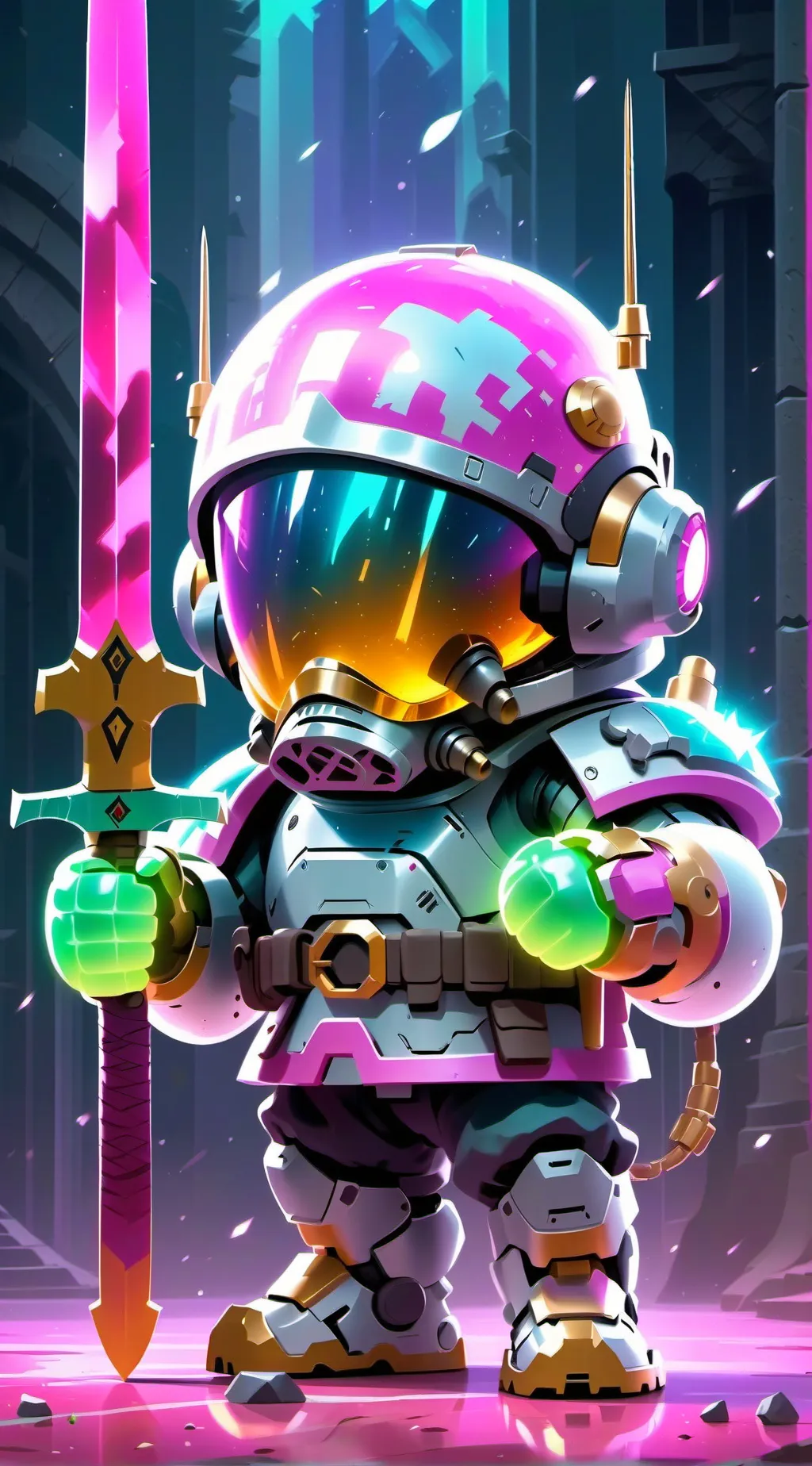 ai character: Bomb squad background