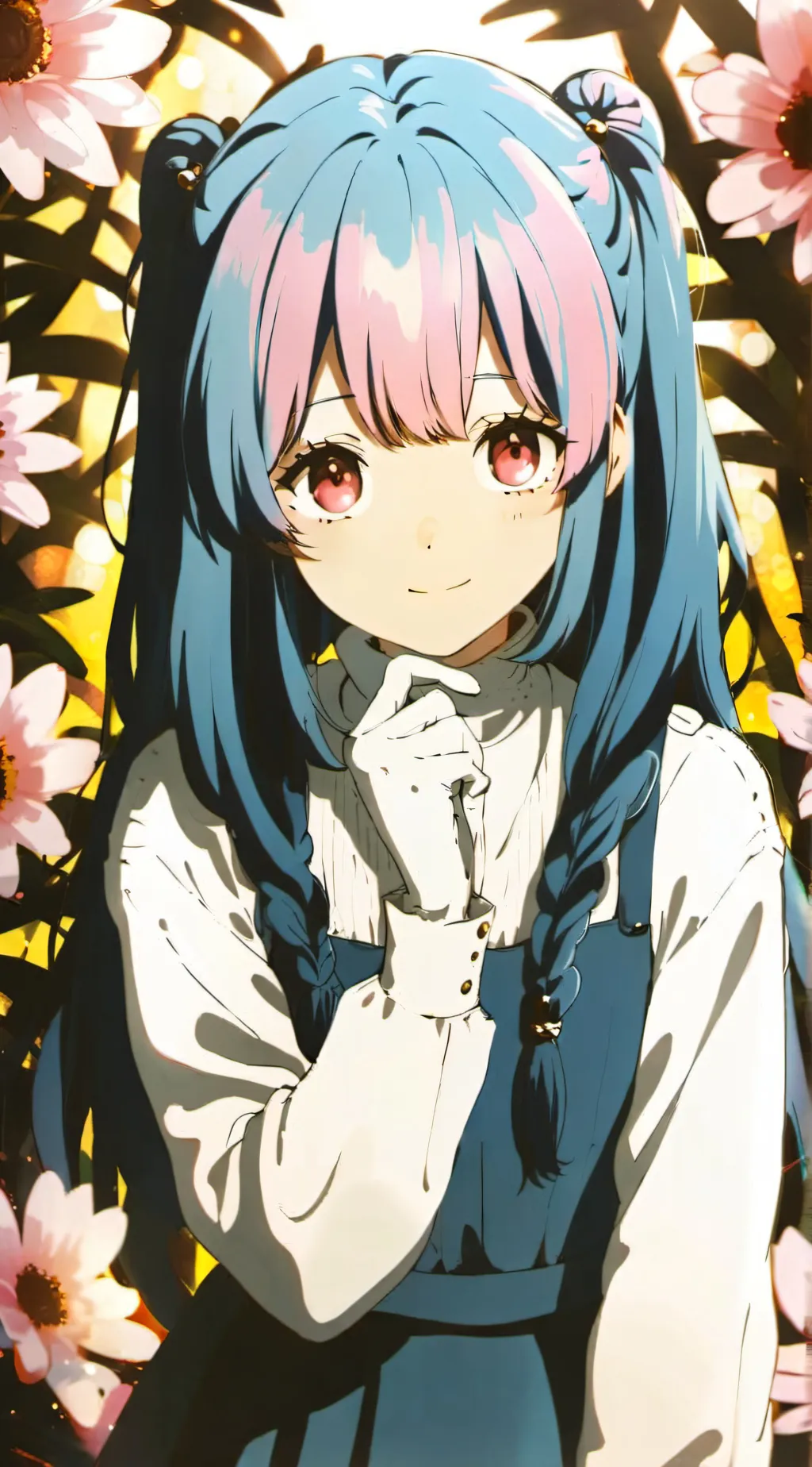 ai character: Vian/Via⭐⭐🩷 background