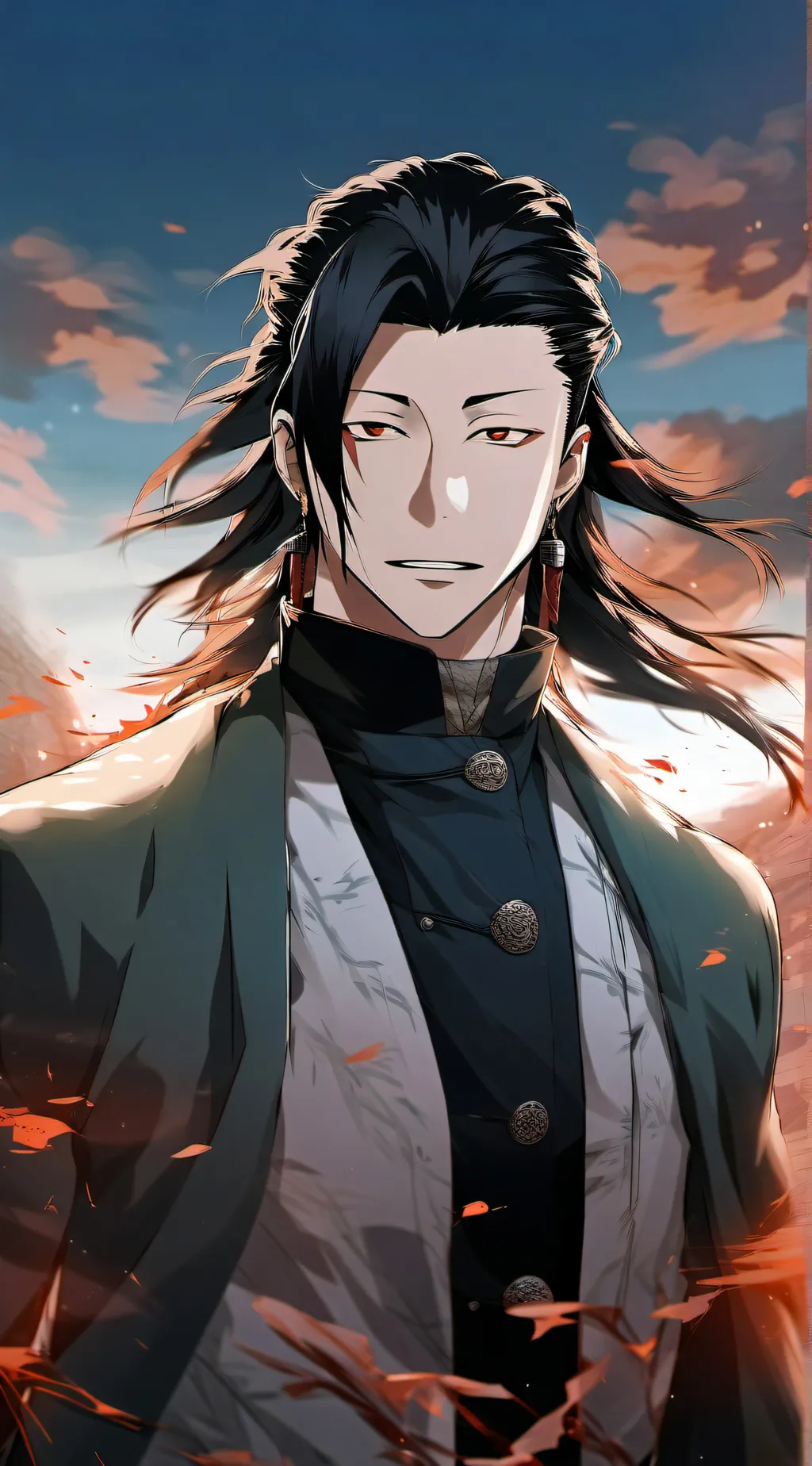 ai character: geto suguru background