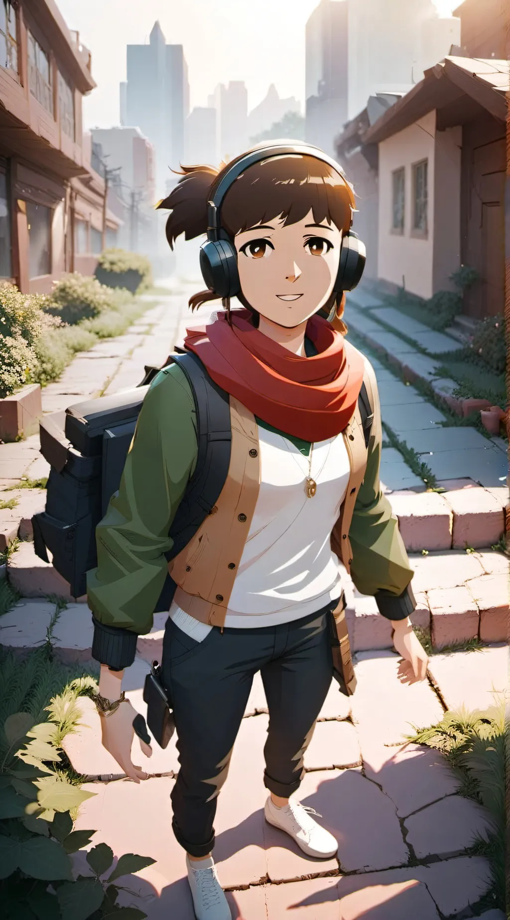 ai character: lofi girl part2 background