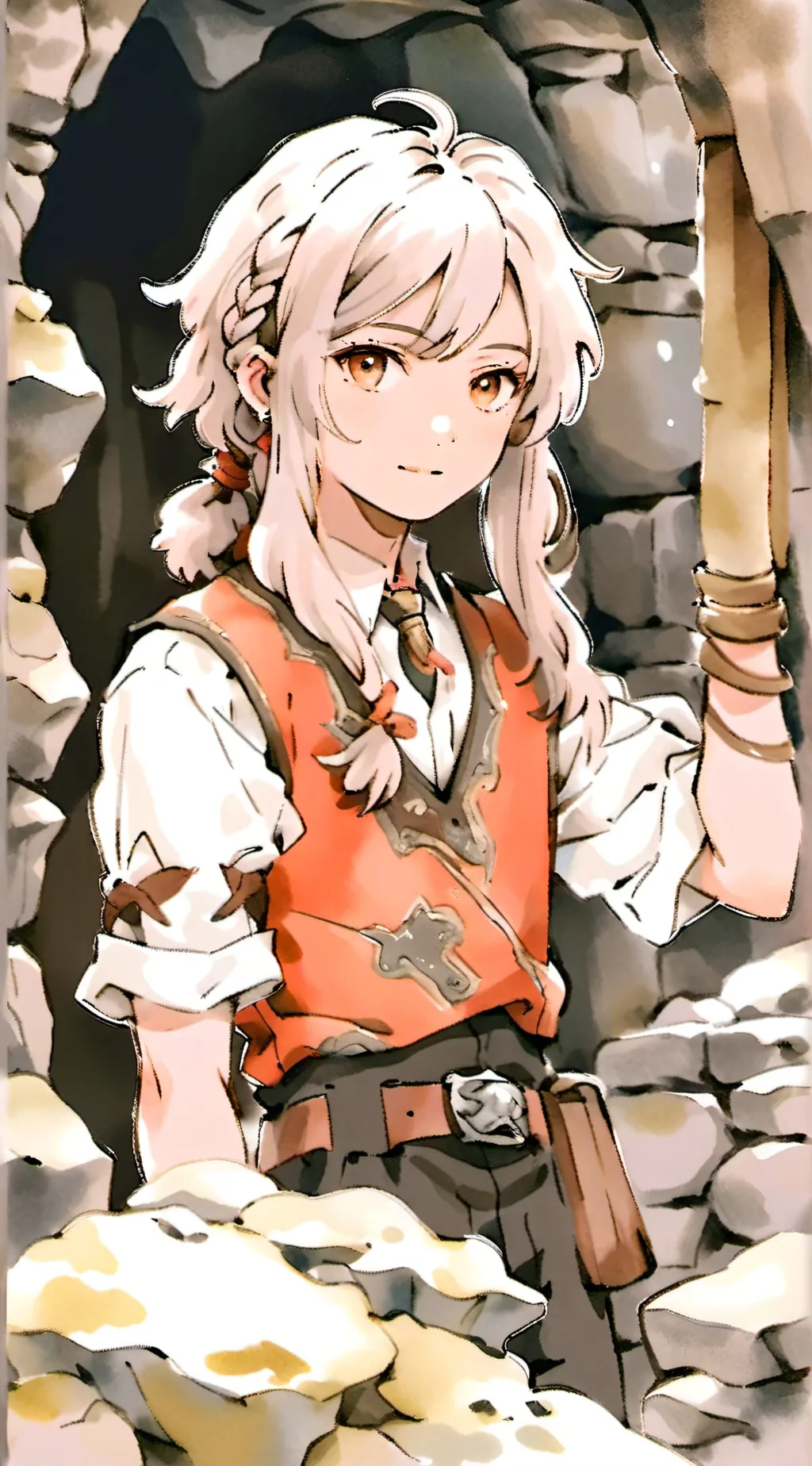 ai character: Mia. background