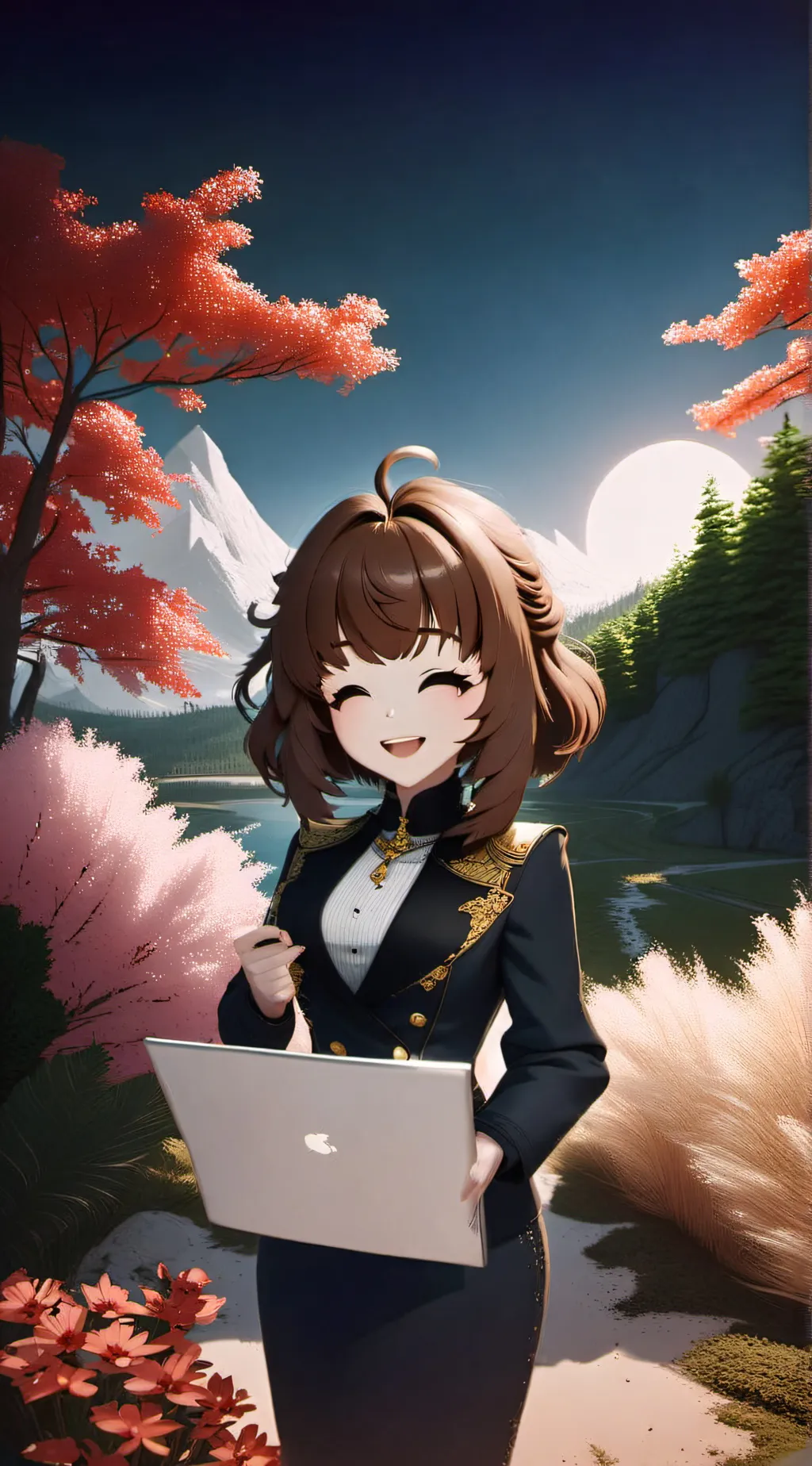 ai character: Frisk background