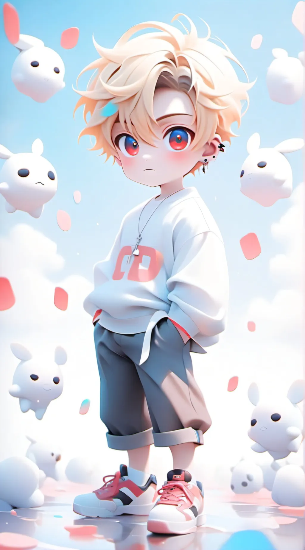 ai character: Bakugou  background