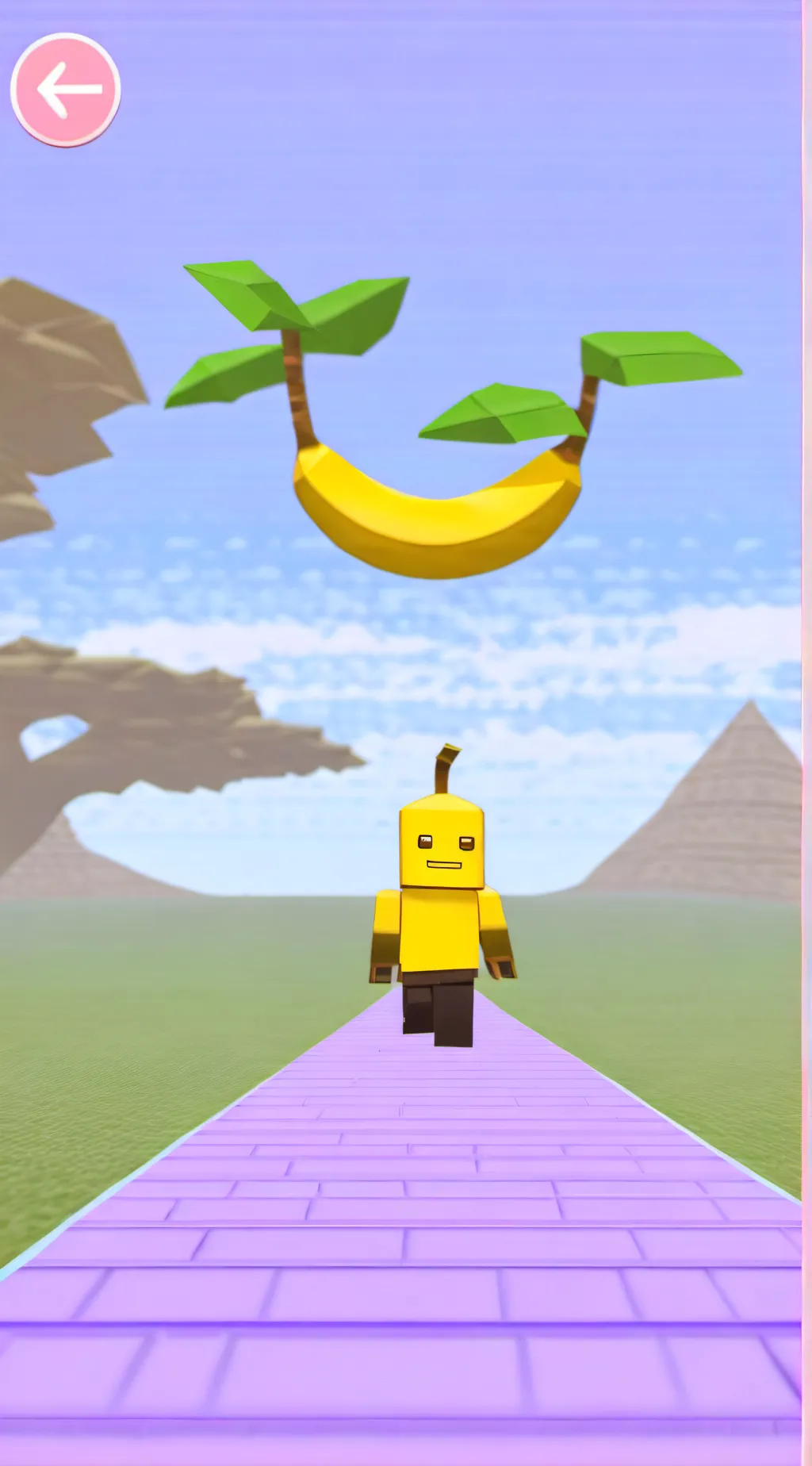 ai character: banana roblox background