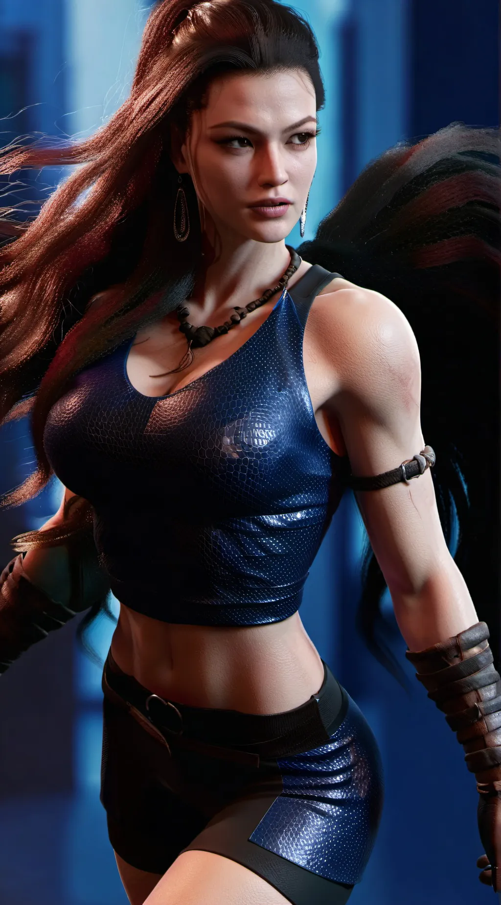 ai character: Carmen DeLacroix background