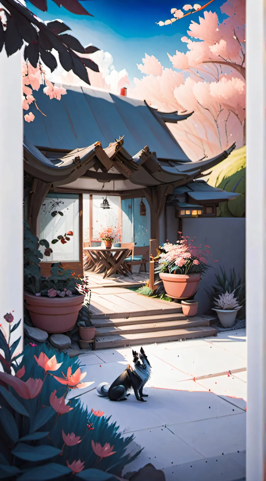 ai character: Demon slayer background